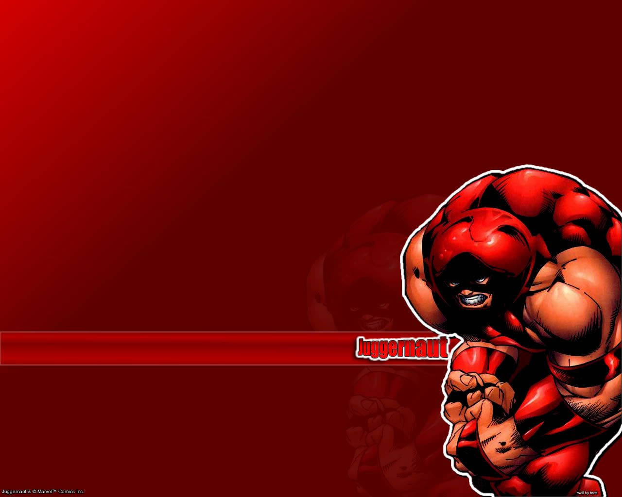 Juggernaut, red-suited, black mask, HD Desktop Wallpaper