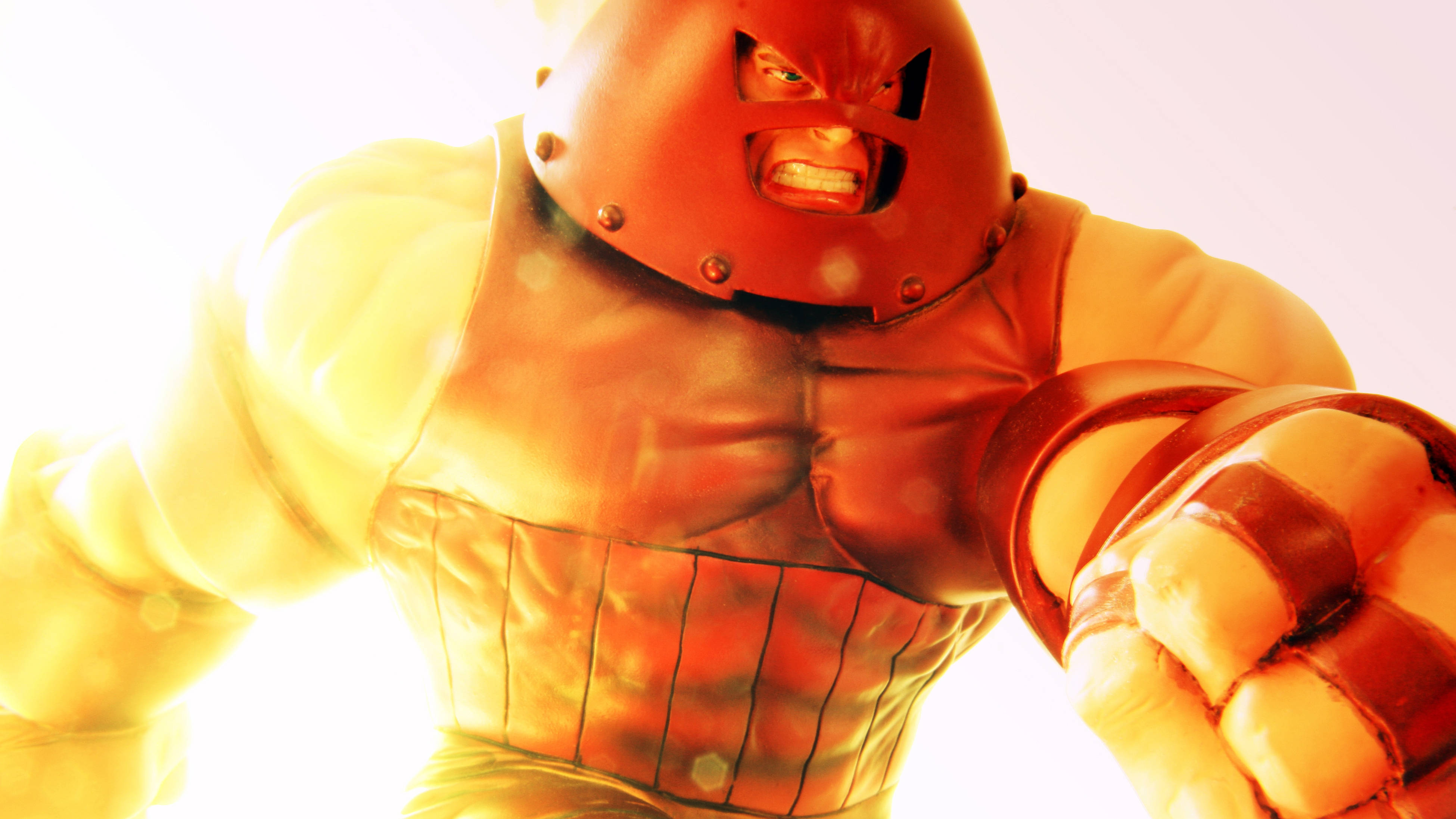 Juggernaut, red-masked, anime fighter, 4K Desktop Wallpaper