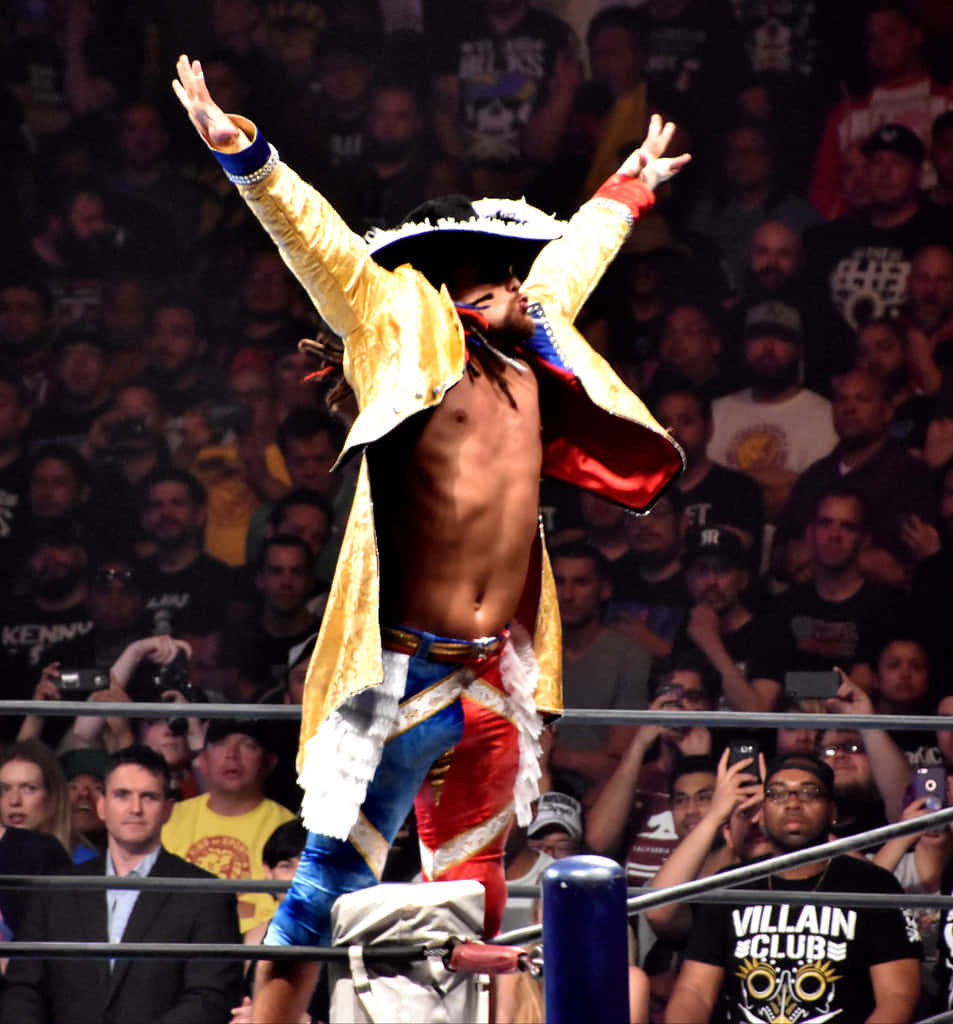 Juice Robinson, gold jacket, pirate hat, SD Phone Wallpaper