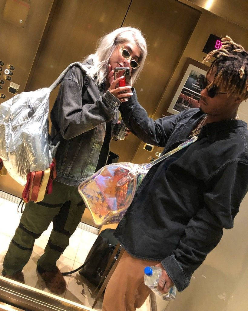 Juice Wrld, Ally, elevator, SD Phone Wallpaper