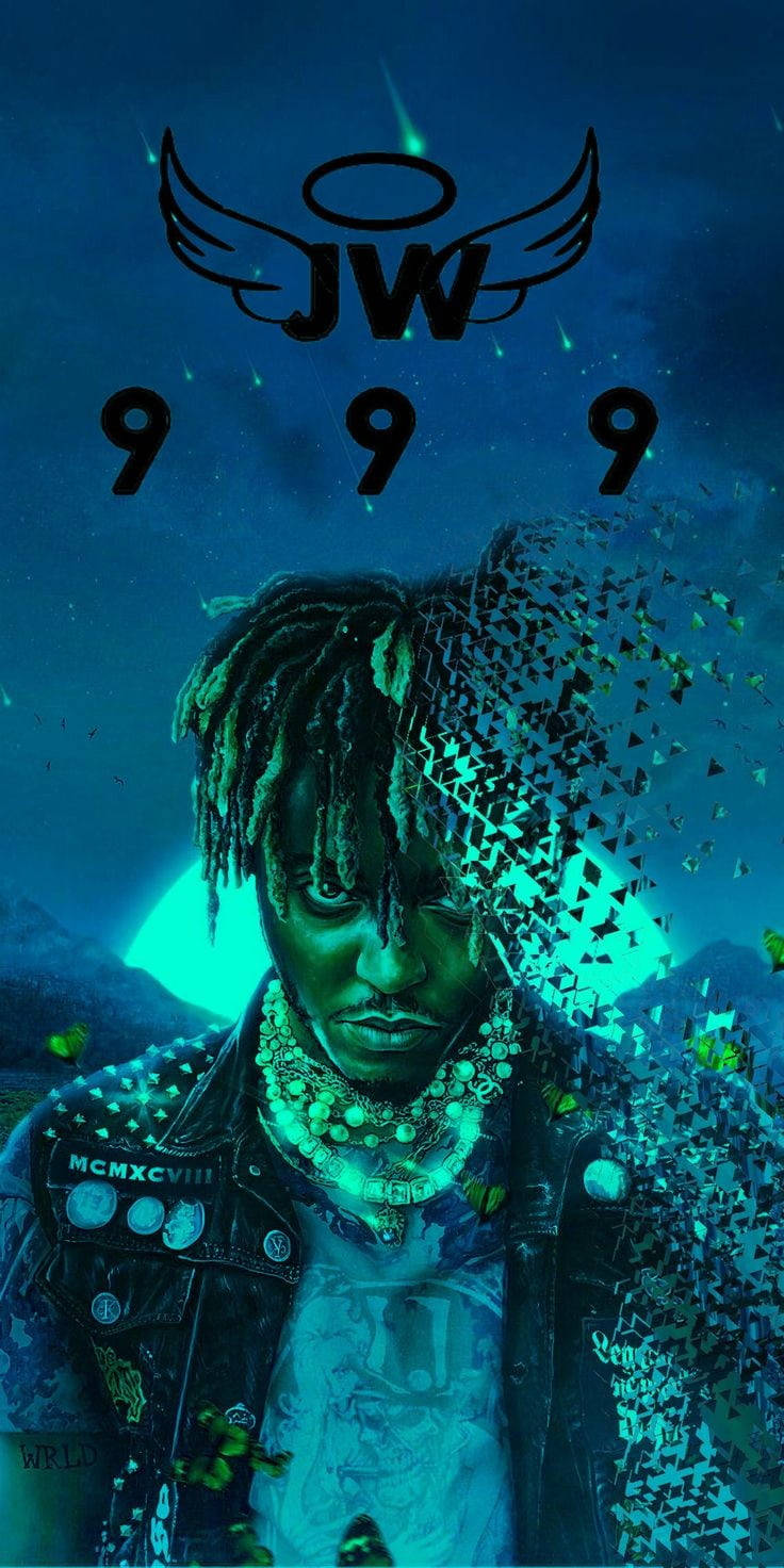 Juice Wrld, dreadlocks, studded jacket, HD Phone Wallpaper