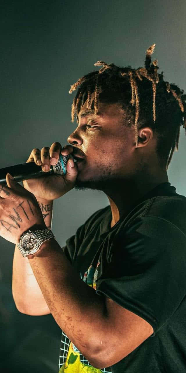 Juice Wrld, iPhone, dreadlocks, HD Phone Wallpaper