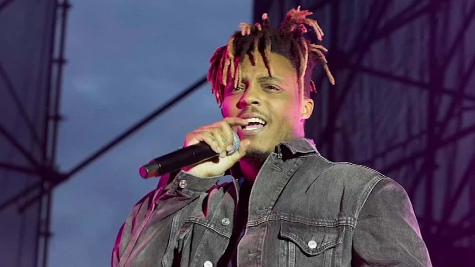 Juice Wrld, live music, stage lights, HD Desktop Wallpaper