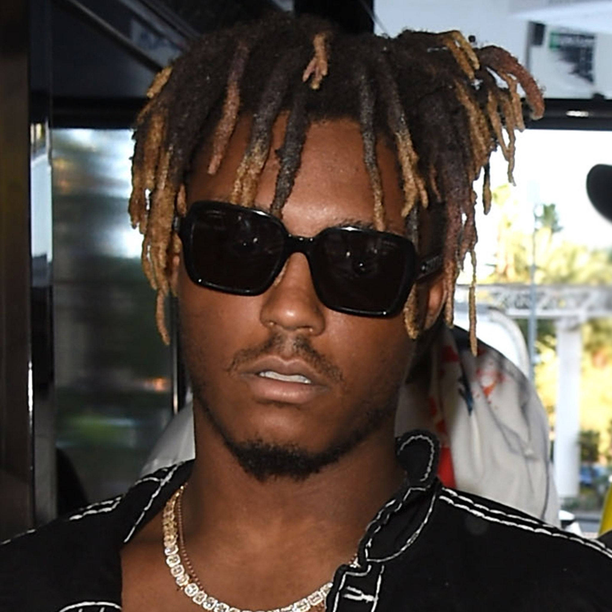Juice Wrld, dreadlocks, black sunglasses, Full HD Desktop Wallpaper