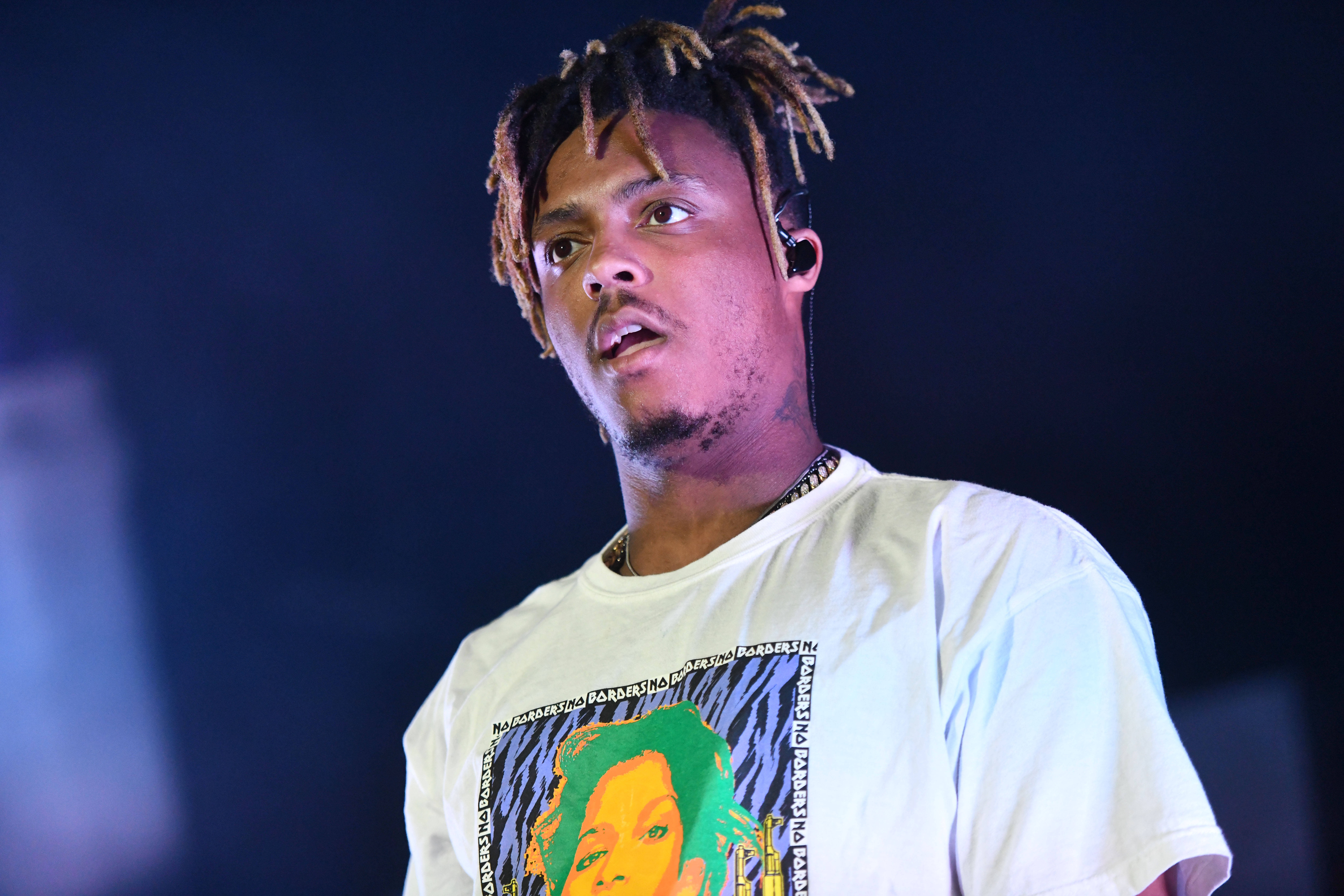 Juice Wrld, concert performance, dreadlocks, 8K Desktop Wallpaper