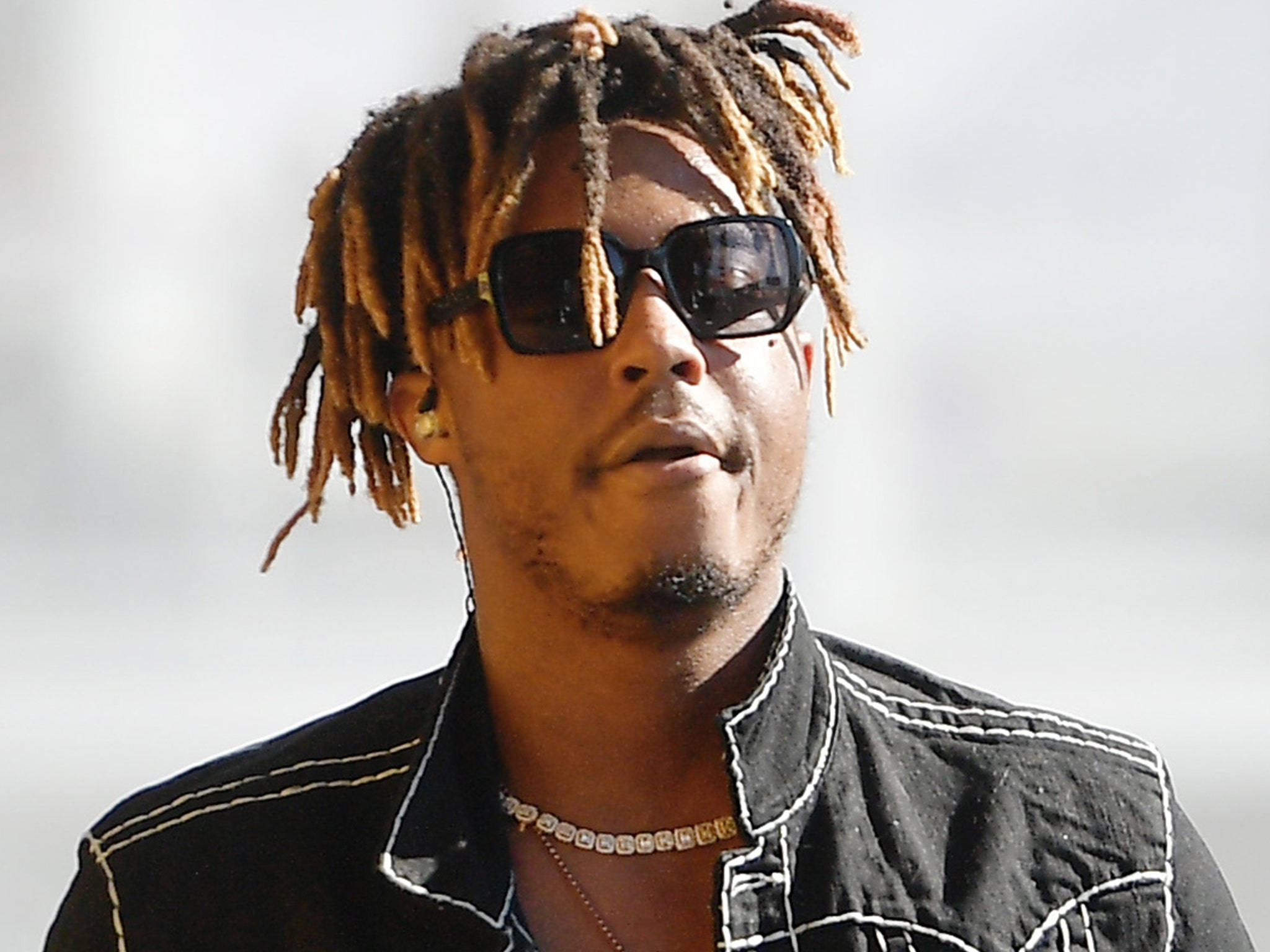 Juice Wrld, dreadlocks, black sunglasses, Full HD Desktop Wallpaper