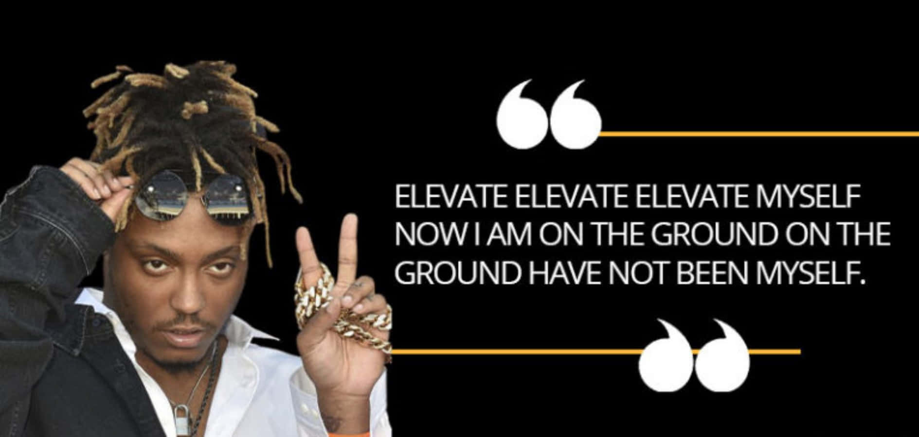 Juice Wrld, dreadlocks, sunglasses, HD Desktop Wallpaper
