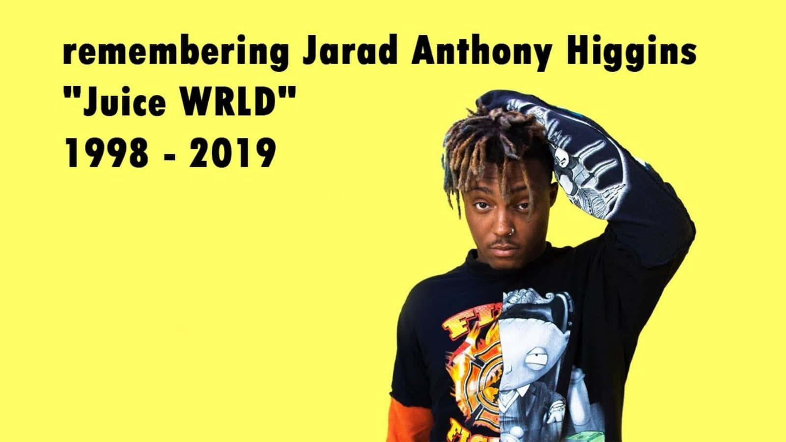 Juice WRLD, dreadlocks, nose ring, HD Desktop Wallpaper