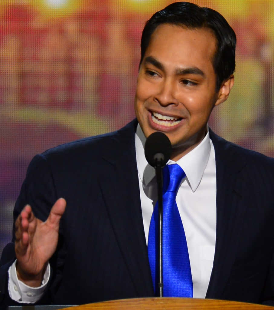 Julian Castro, podium, stage, SD Phone Wallpaper