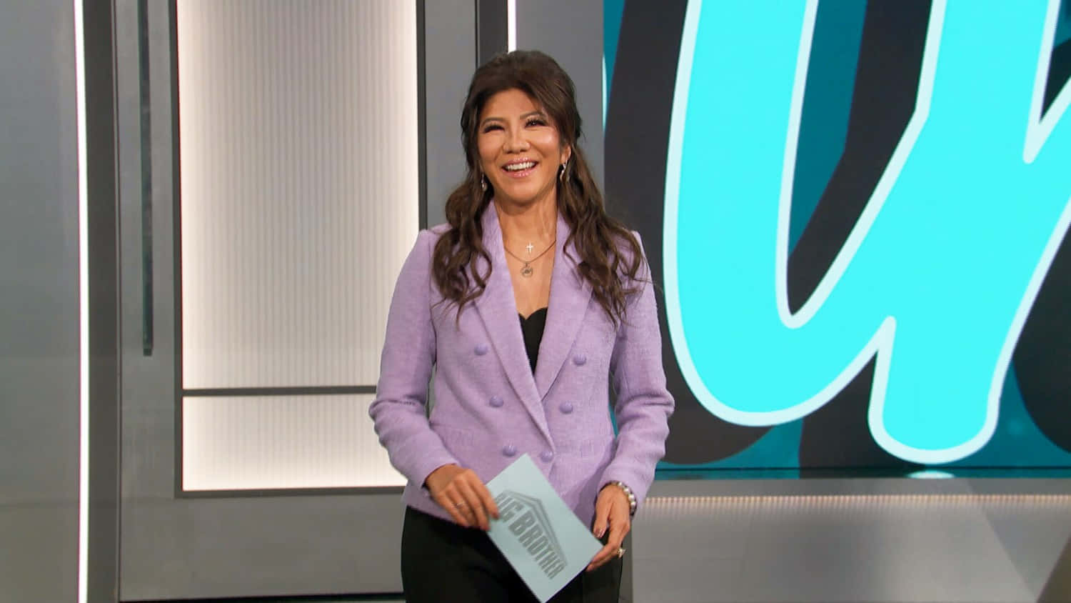 Julie Chen, purple blazer, lavender blazer, HD Desktop Wallpaper