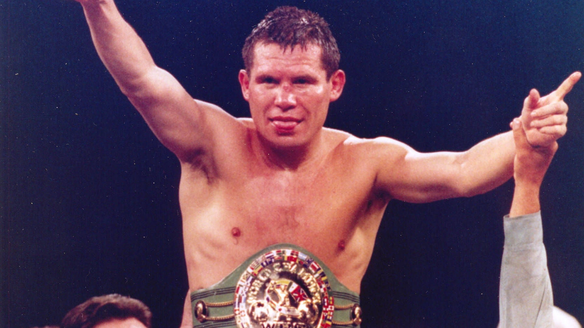 Julio Cesar Chavez, championship belt, ring, Full HD Desktop Wallpaper