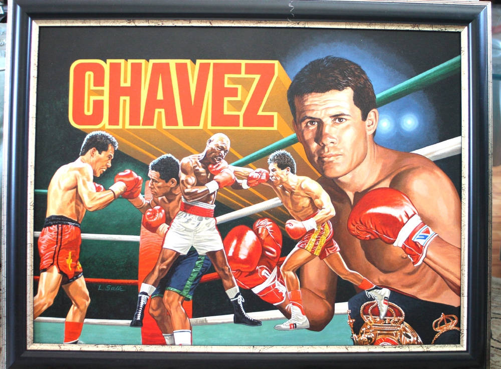 Julio Cesar Chavez, ring, opponents, SD Desktop Wallpaper