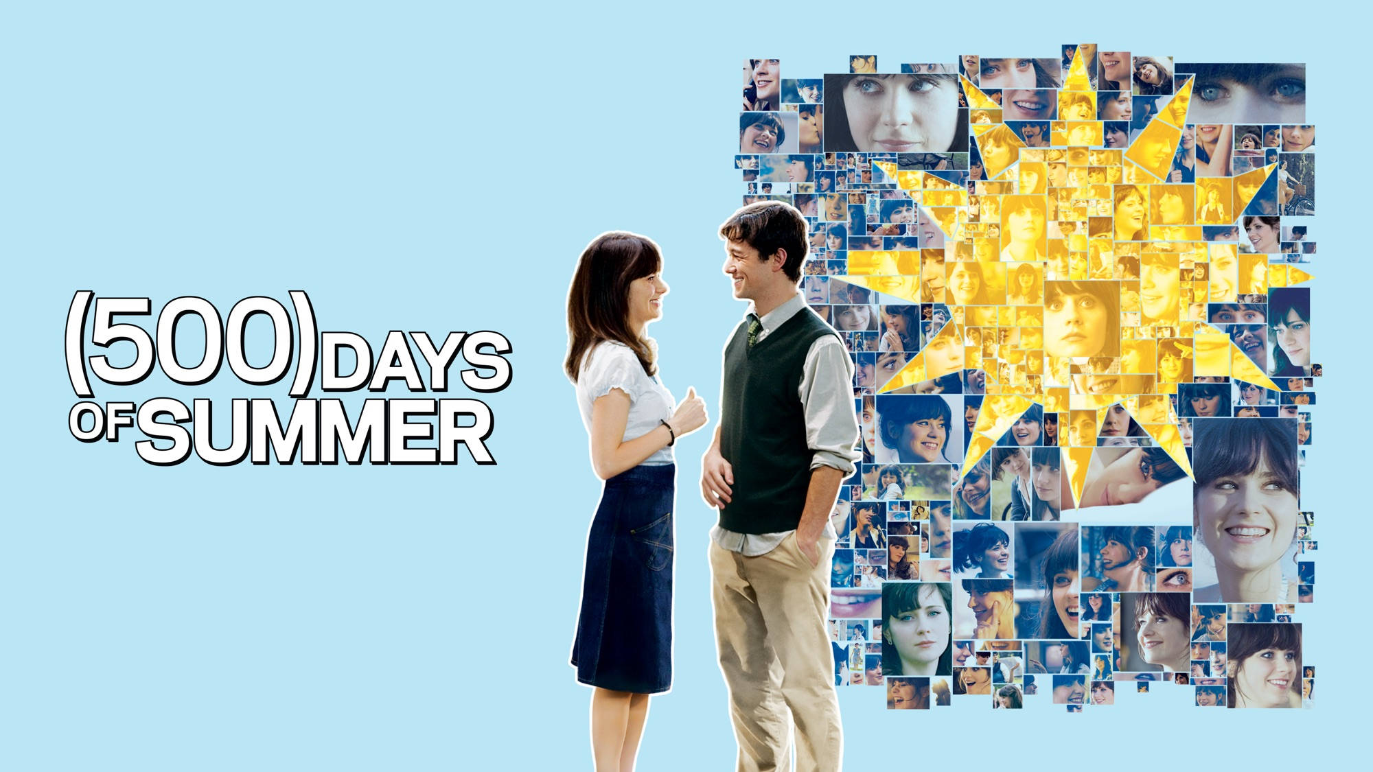 500 Days of Summer, golden sun, movie stills, Full HD Desktop Wallpaper