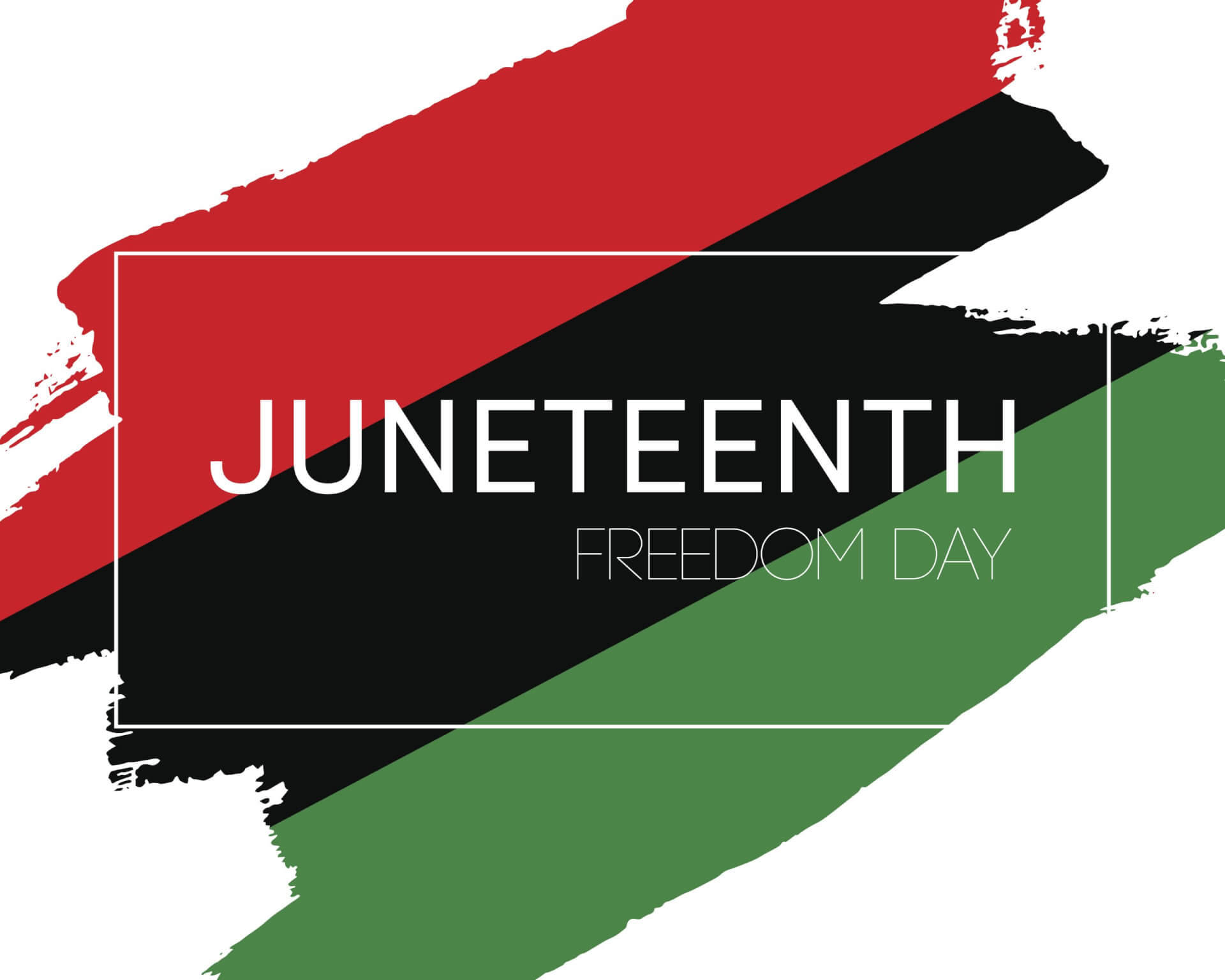 Juneteenth, red, black, Full HD Desktop Wallpaper