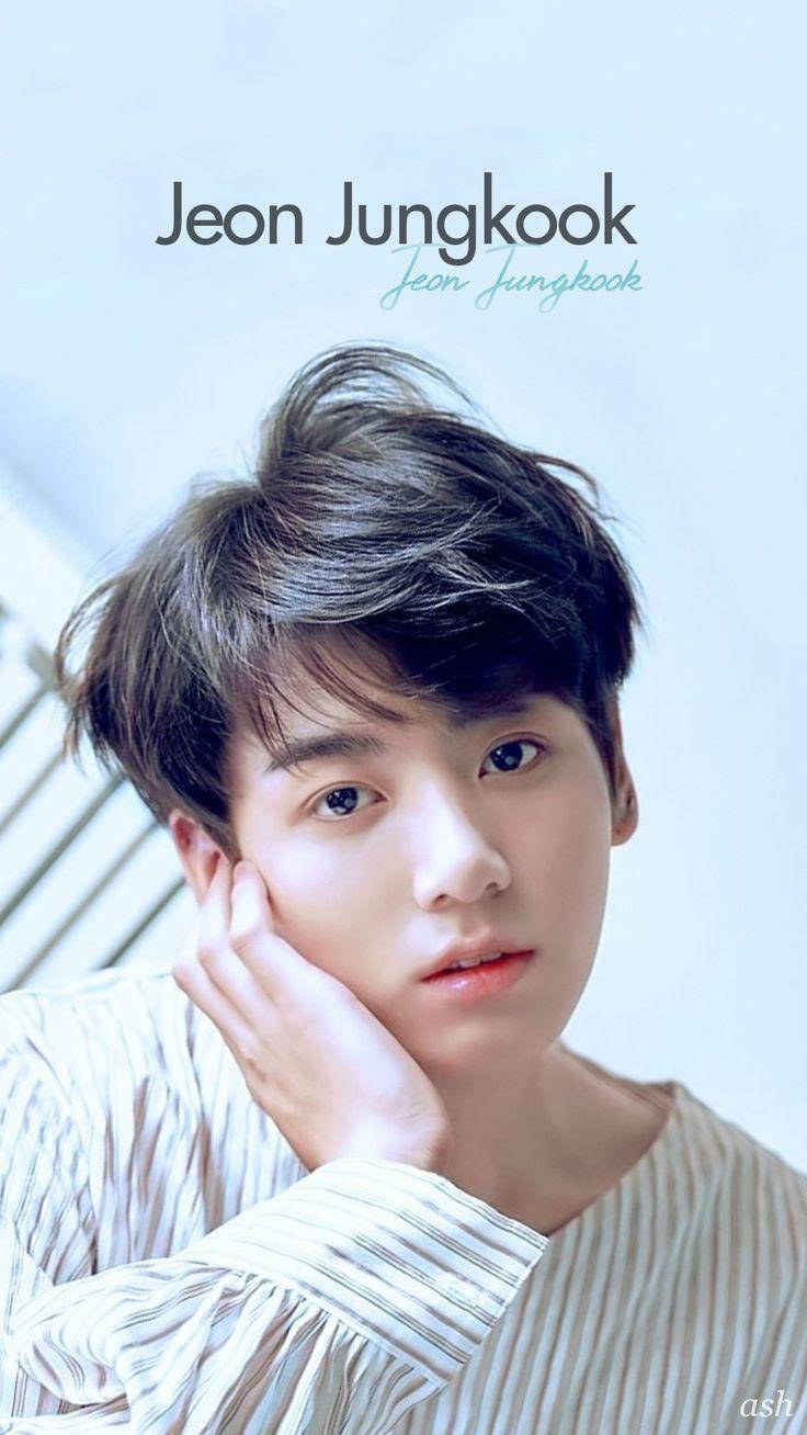 Jungkook Aesthetic, angelic face, tousled dark hair, HD Phone Wallpaper