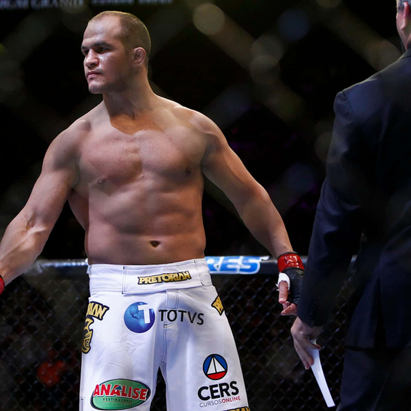 Junior Dos Santos, MMA fighter, octagon, HD Desktop Wallpaper