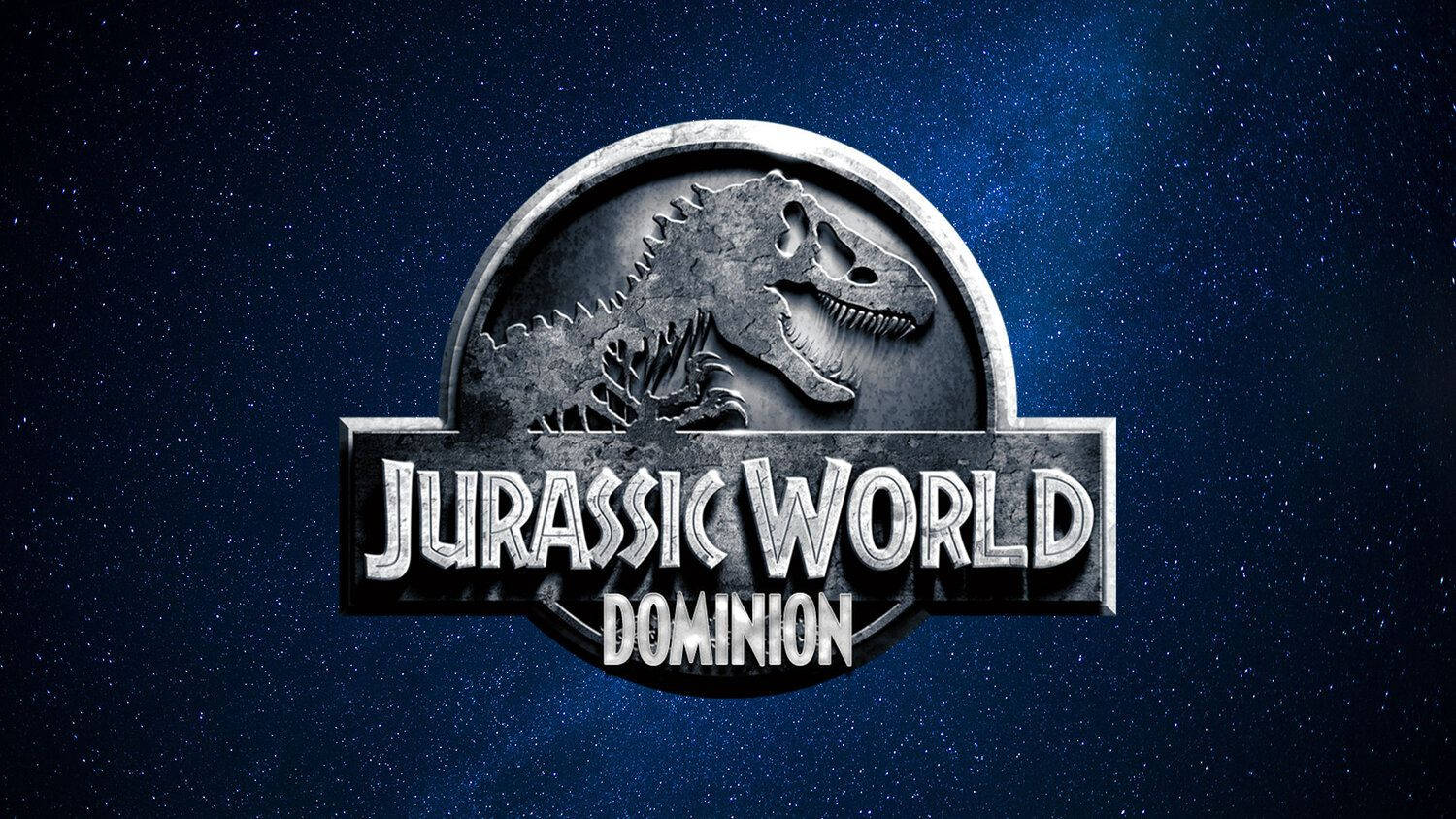 Jurassic World Dominion, metallic, starry, HD Desktop Wallpaper