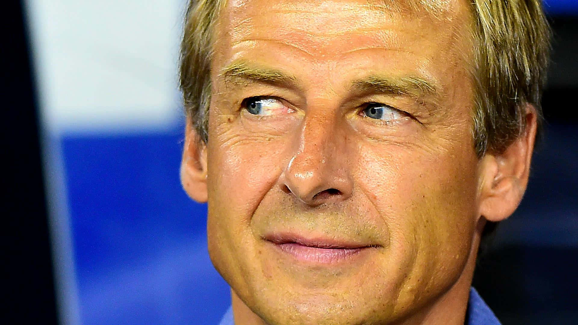Jurgen Klinsmann, blue eyes, blond hair, Full HD Desktop Wallpaper