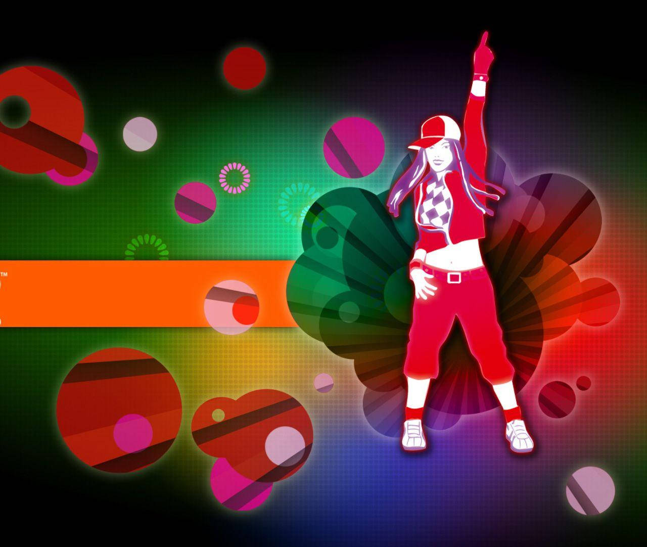 Just Dance 3, dancer, red outfit, HD Desktop Wallpaper