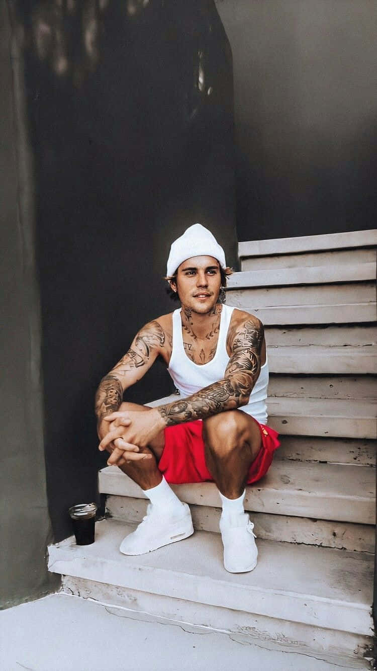Justin Bieber, 2021 Grammy Awards, white beanie, HD Phone Wallpaper
