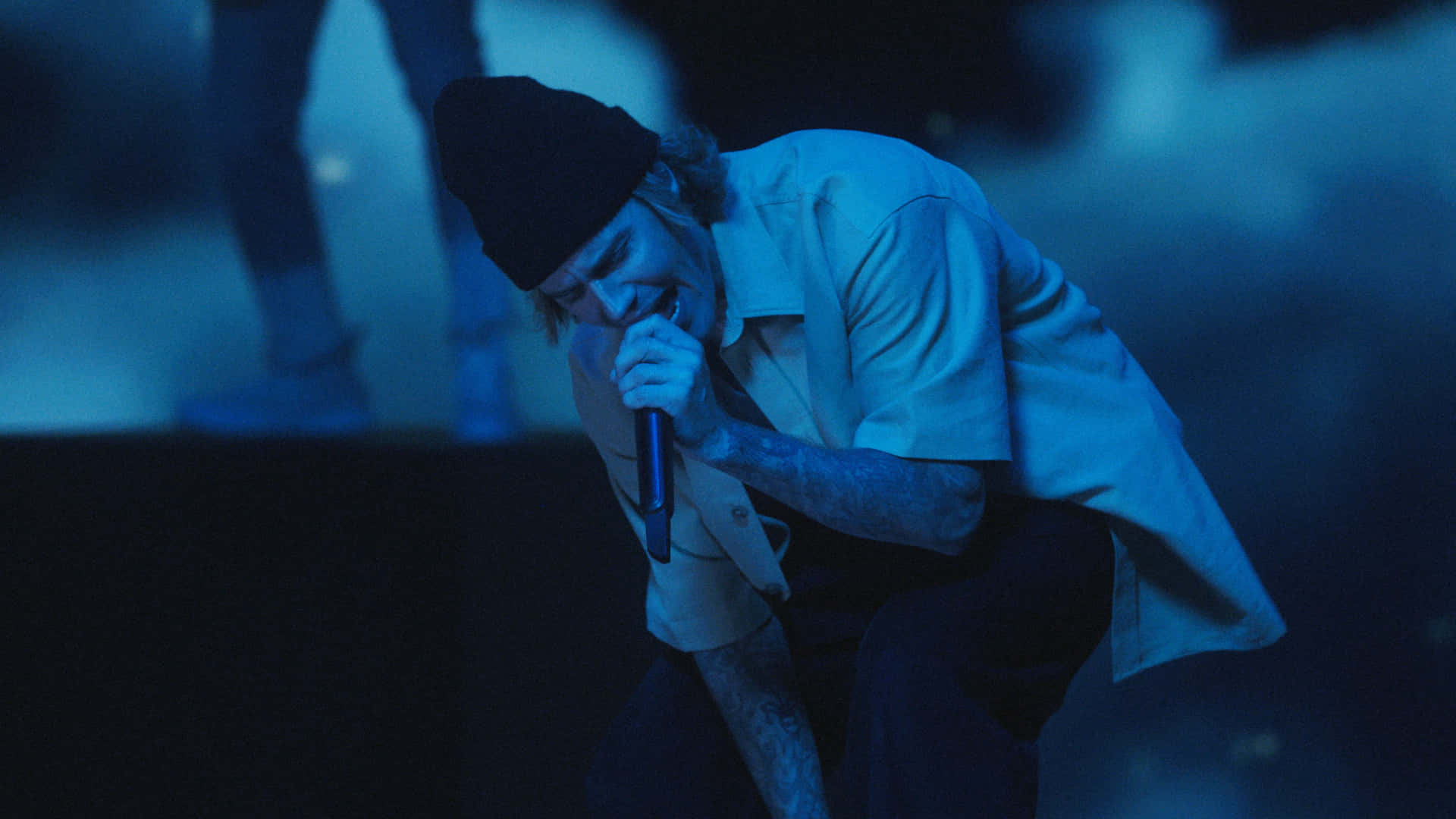 Justin Bieber, black beanie, light shirt, Full HD Desktop Wallpaper