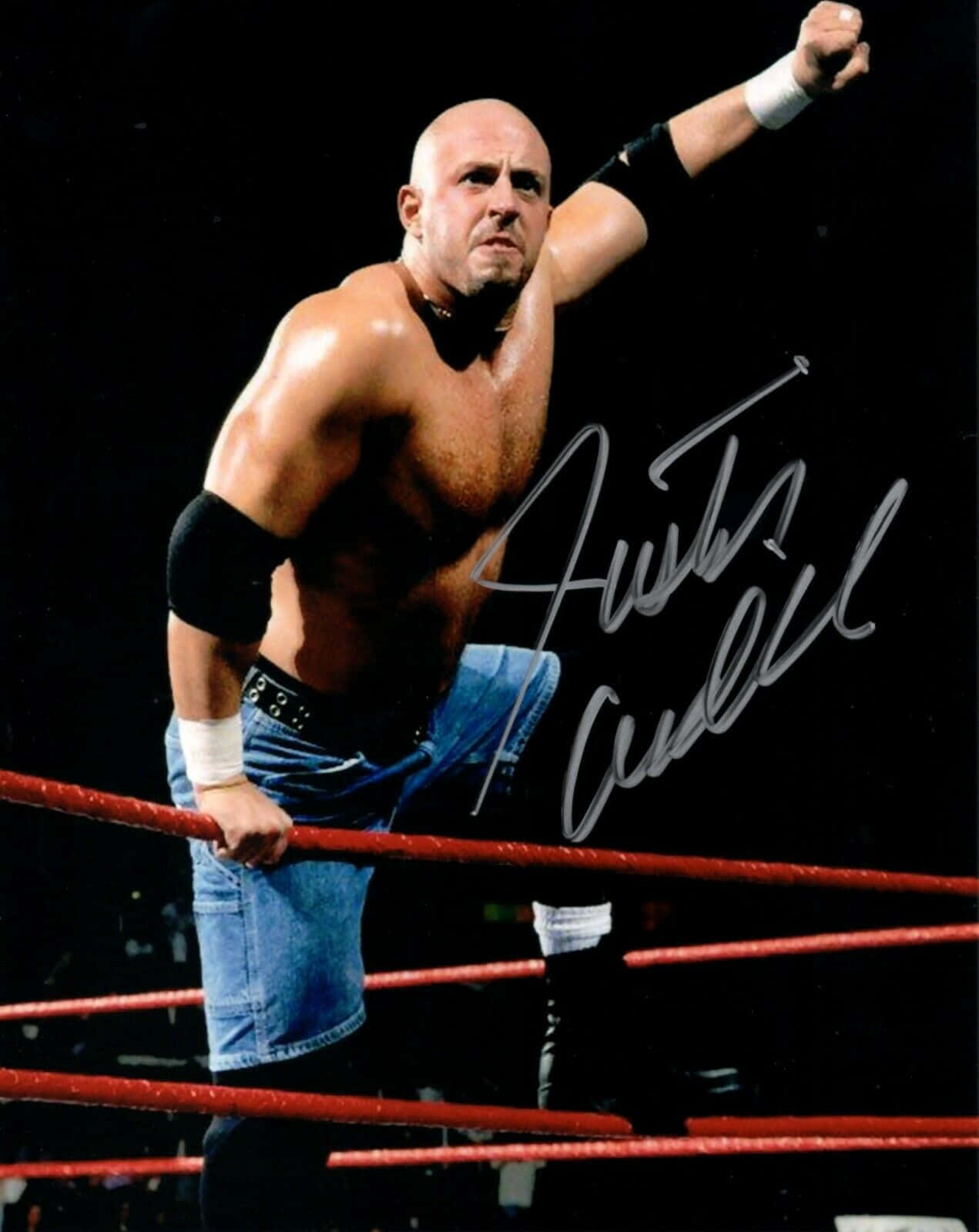 Justin Credible, wrestler, blue jeans, HD Phone Wallpaper