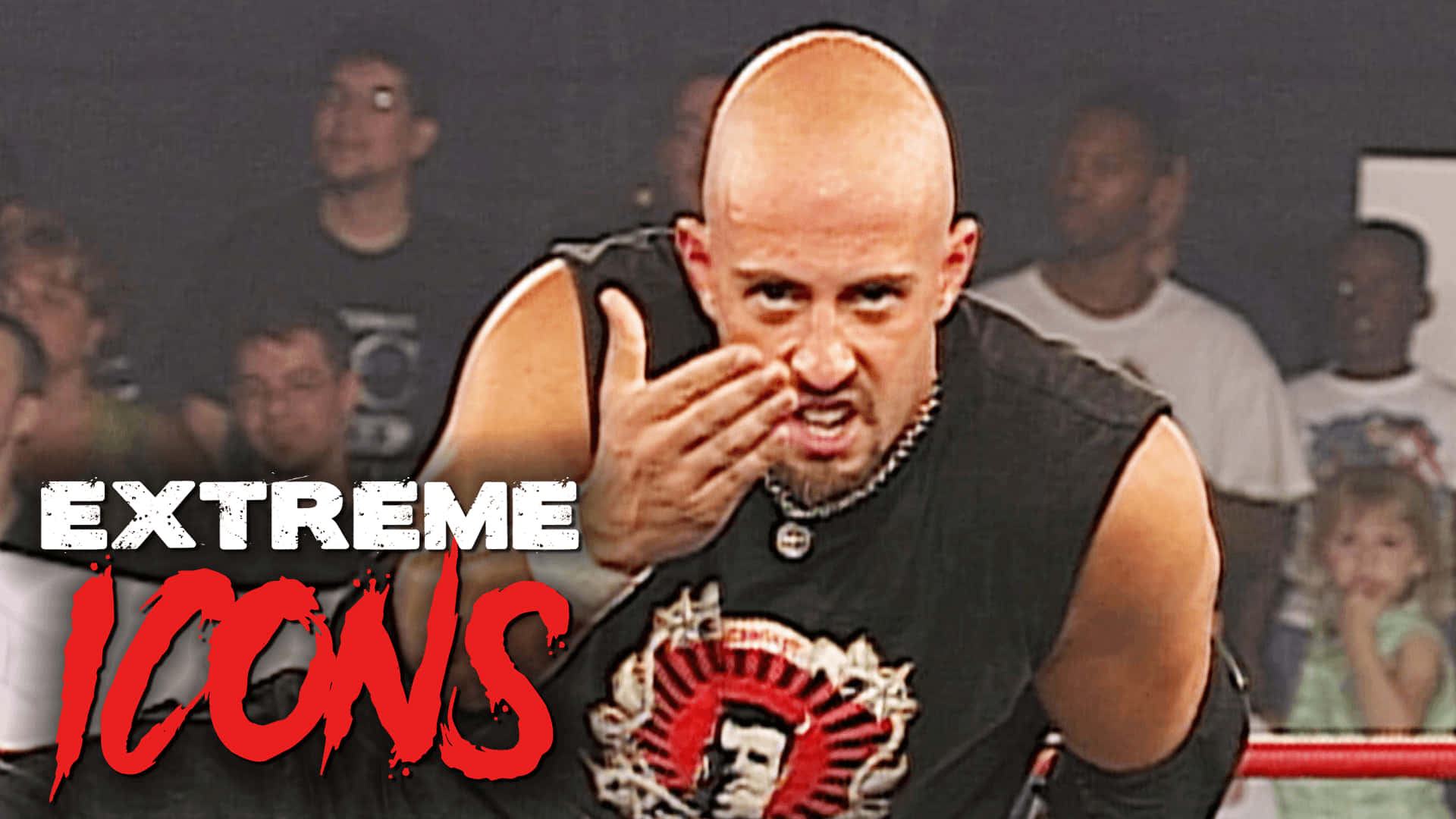Justin Credible, black tank top, ring, Full HD Desktop Wallpaper