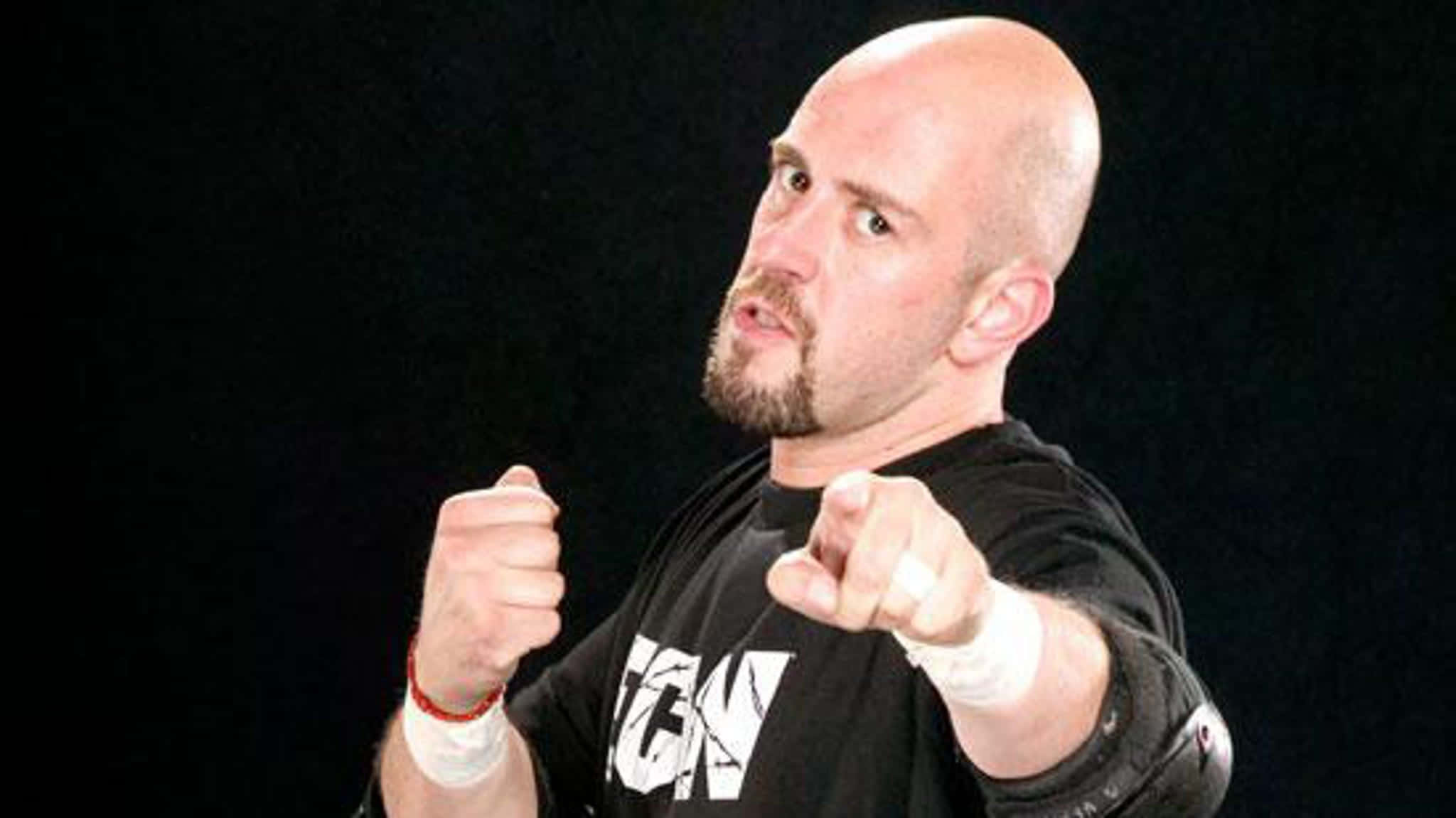 Justin Credible, bald, goatee, Full HD Desktop Wallpaper