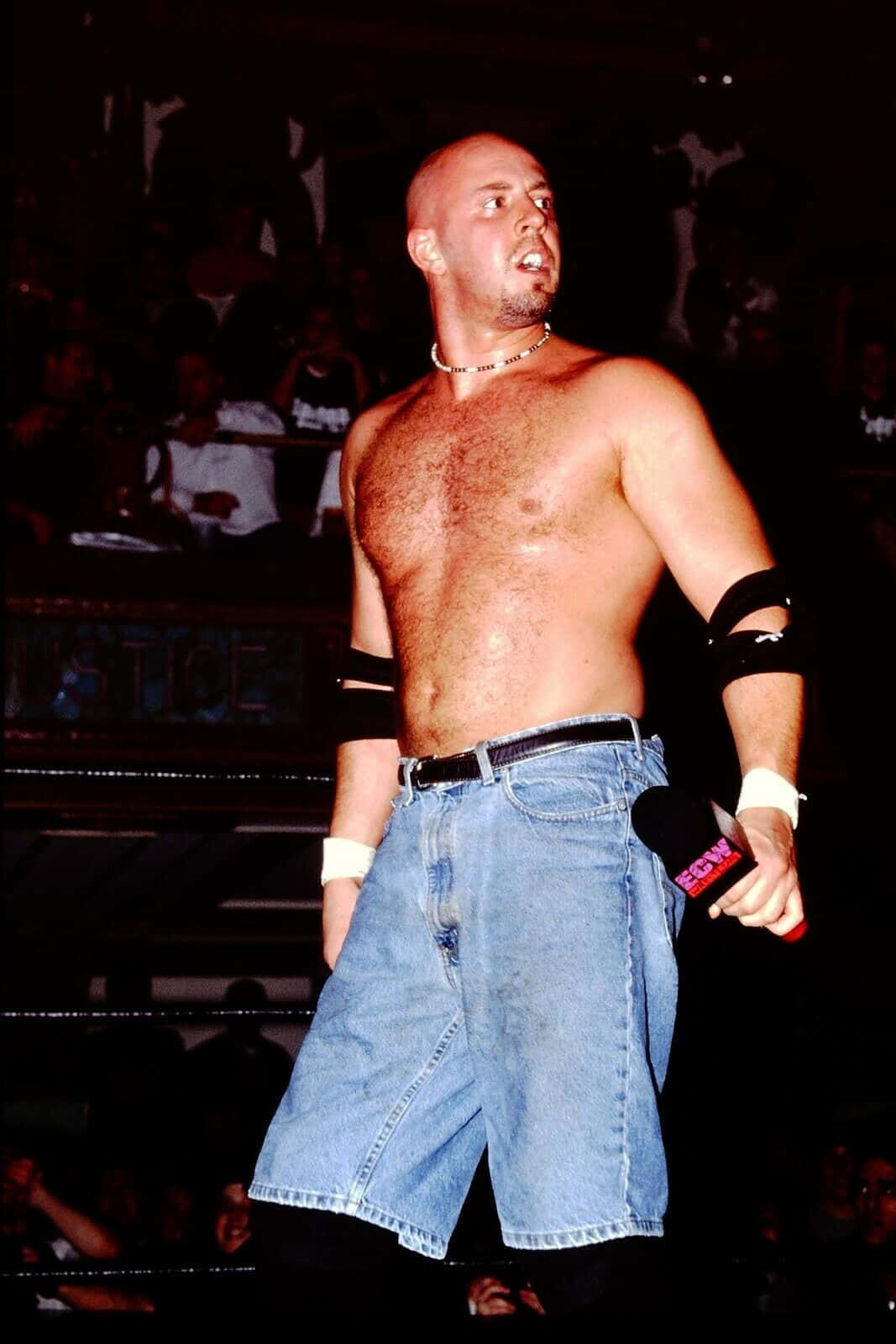 Justin Credible, mic, ring, HD Phone Wallpaper