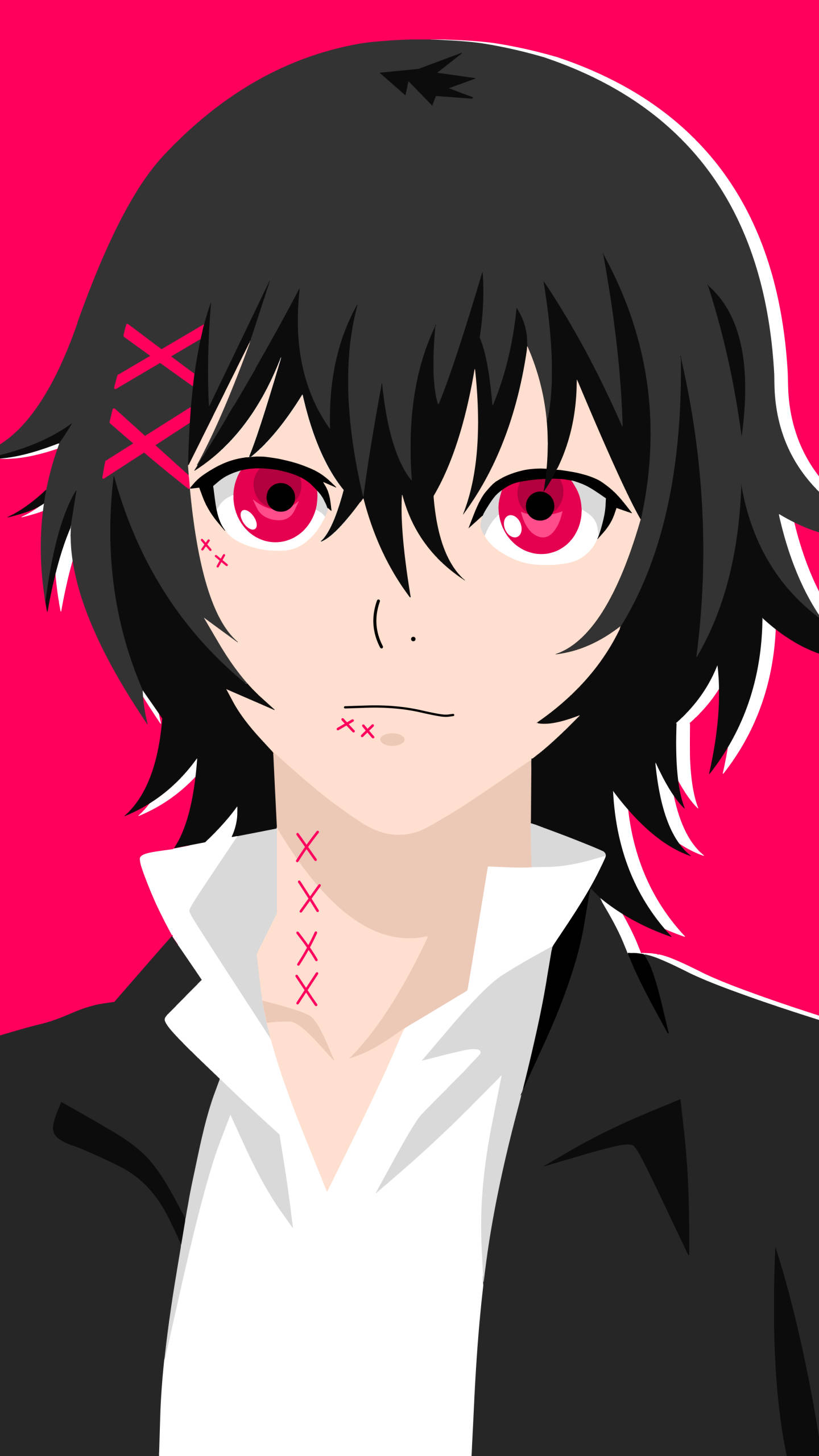 Juuzou Tokyo Ghoul, 4K, black hair, 2K Phone Wallpaper