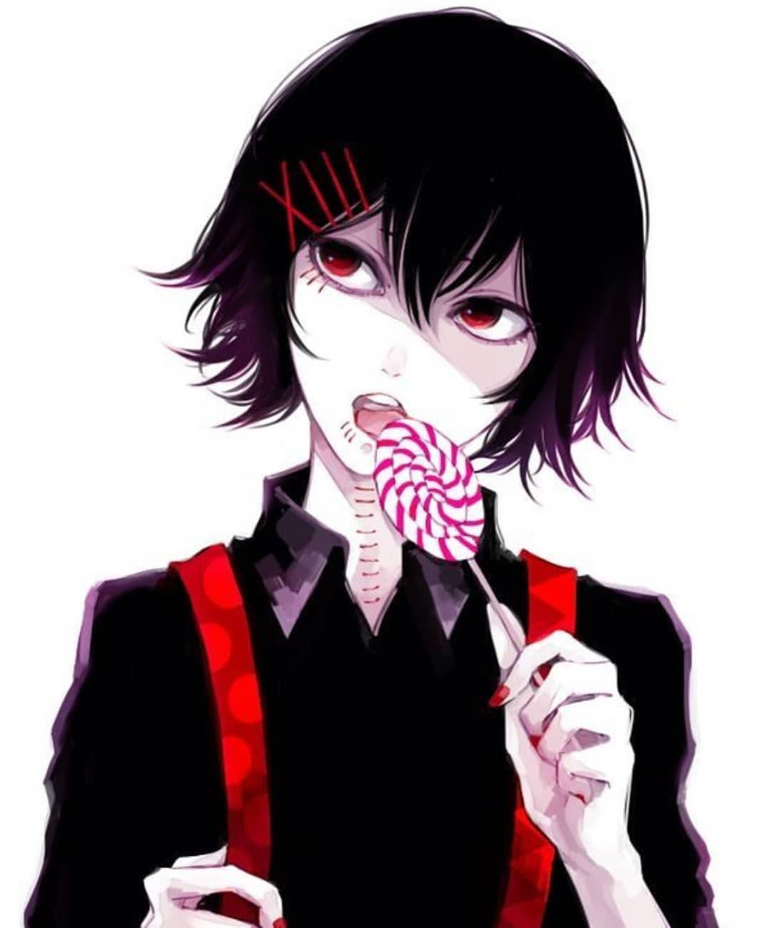 Juuzou Tokyo Ghoul, 4K, black hair, HD Phone Wallpaper