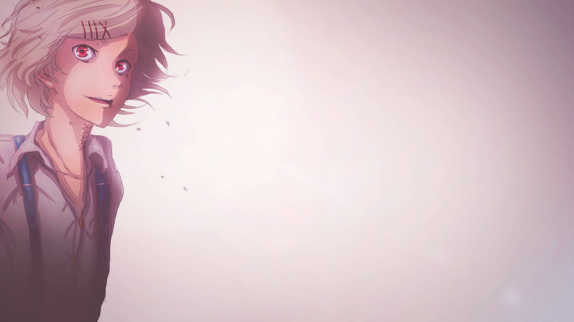 Juuzou, Tokyo Ghoul, red eyes, Full HD Desktop Wallpaper