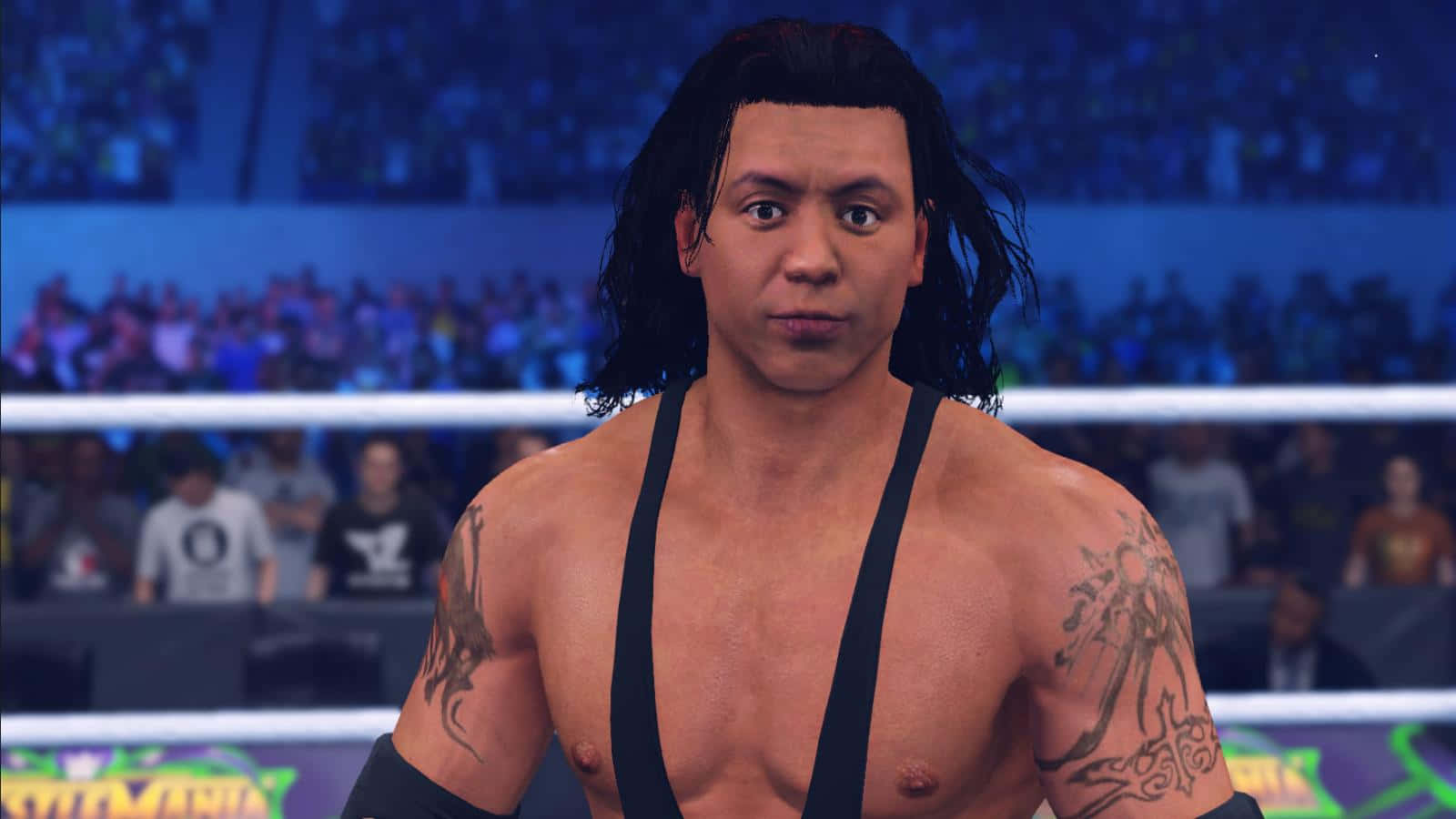 Juventud Guerrera, wrestling ring, bright arena lights, HD Desktop Wallpaper