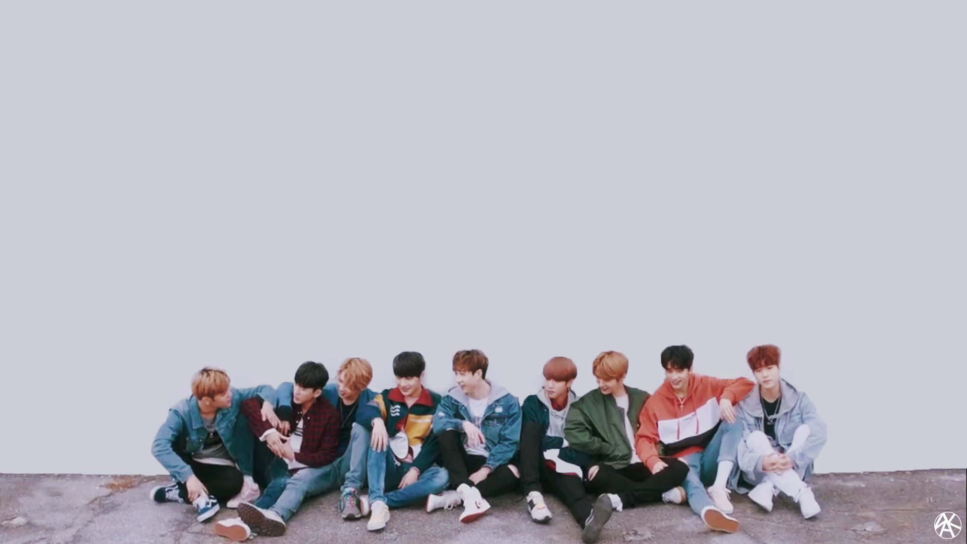 Cute Kpop, seven young men, colorful streetwear, Full HD Desktop Wallpaper