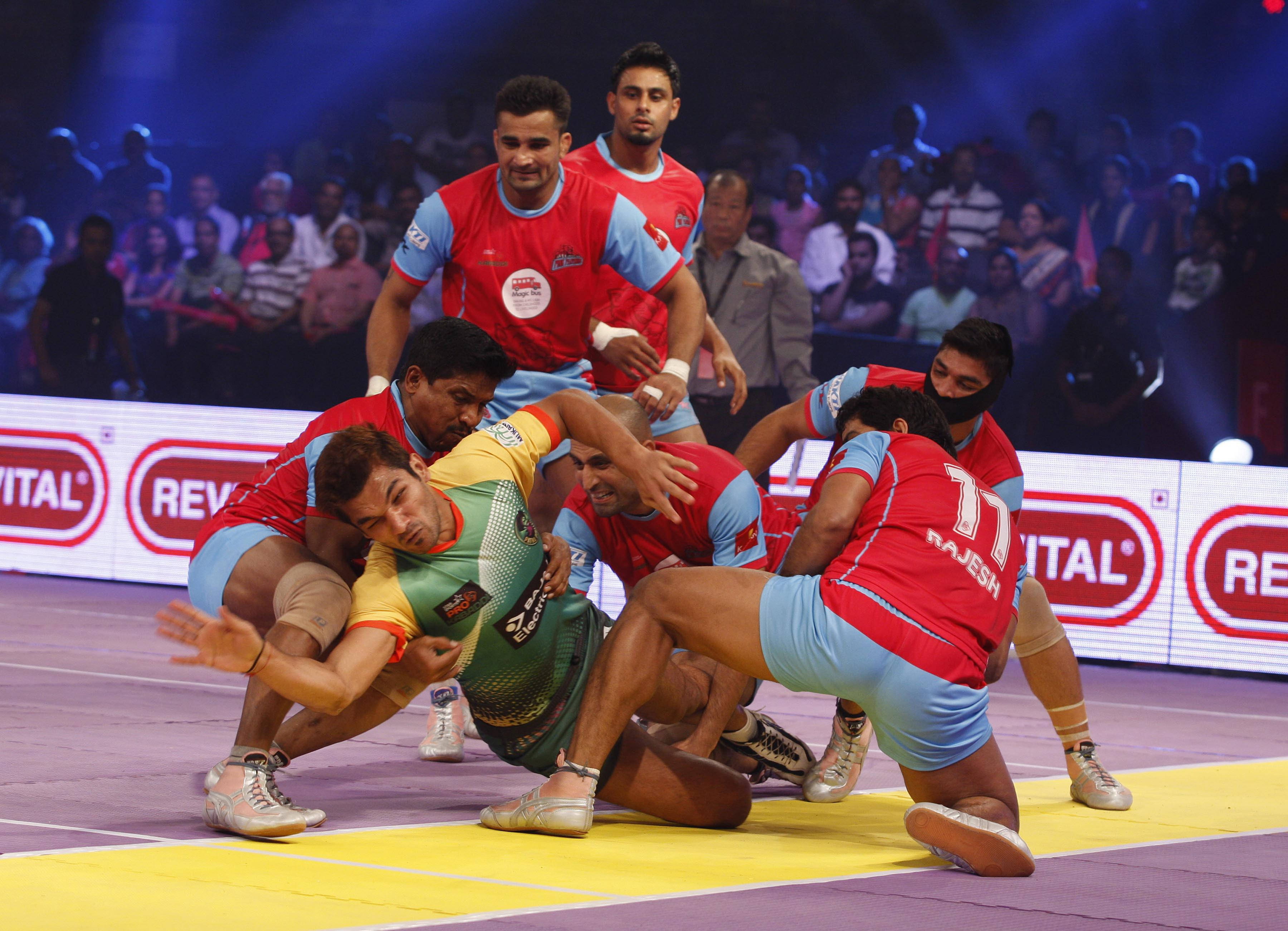 kabaddi player, vibrant court, bright arena lights, 2K Desktop Wallpaper