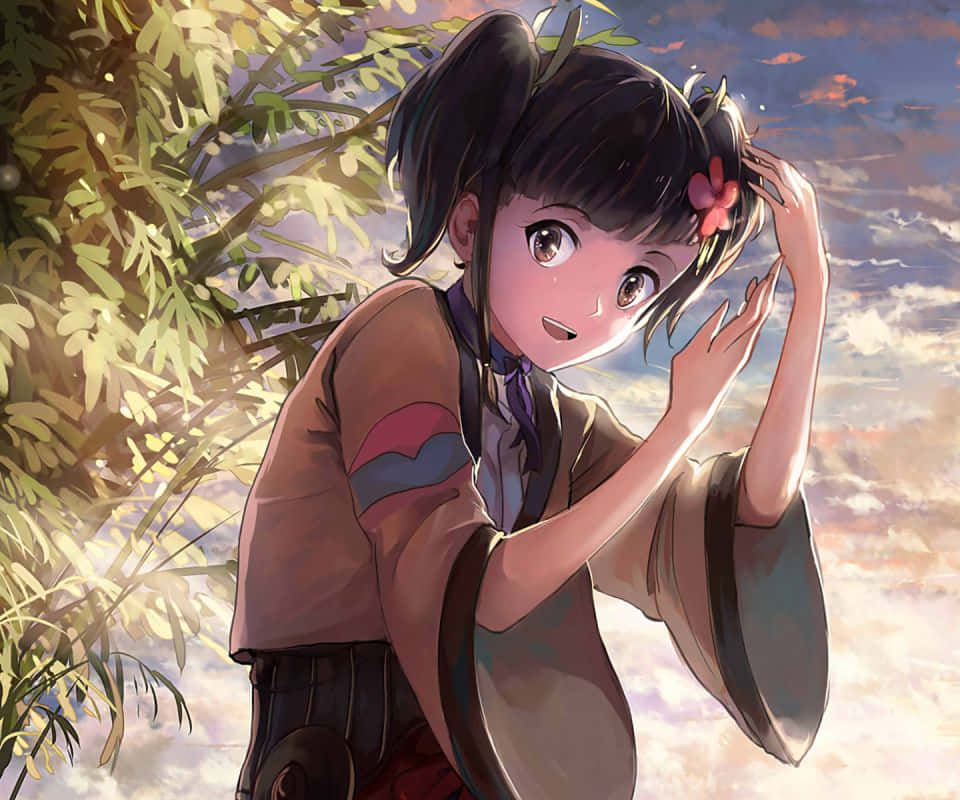 Kabaneri Of The Iron Fortress, night, sunset sky, SD Desktop Wallpaper