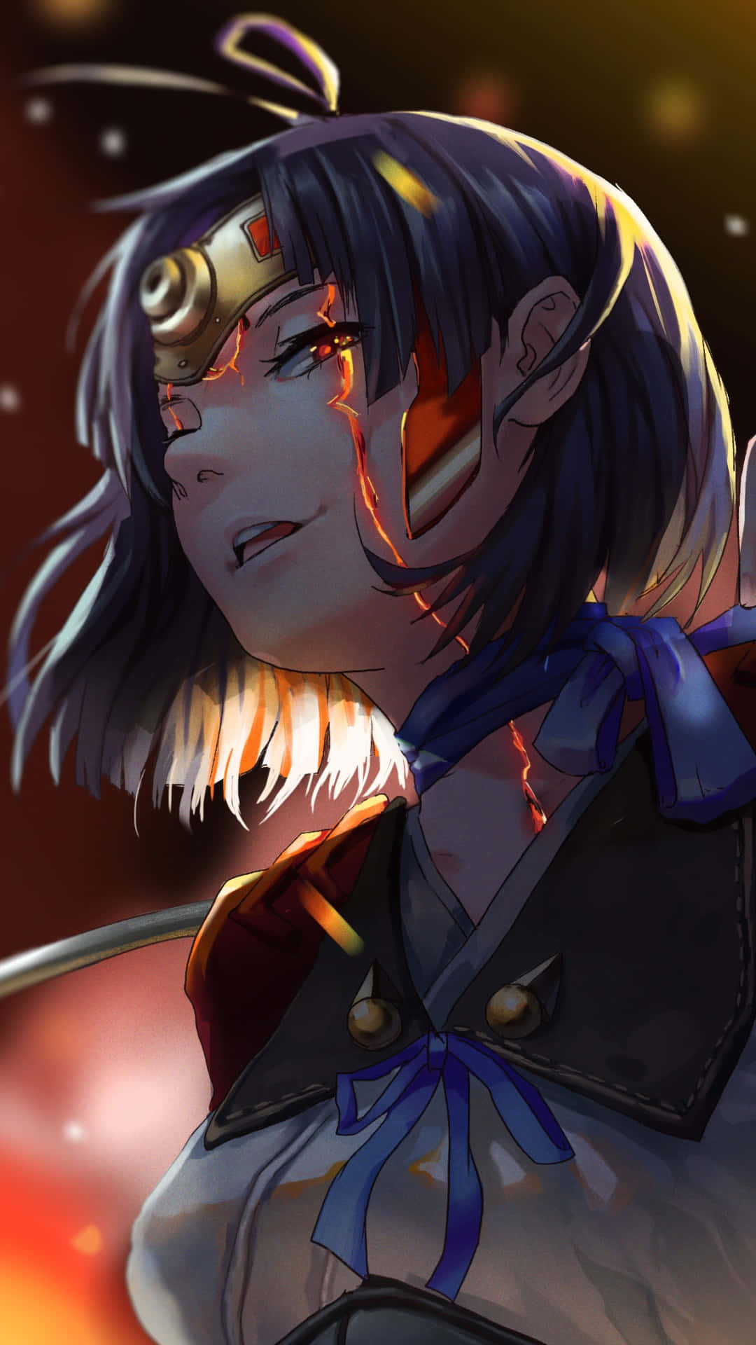 Kabaneri Of The Iron Fortress, anime girl, dark hair, Full HD Phone Wallpaper