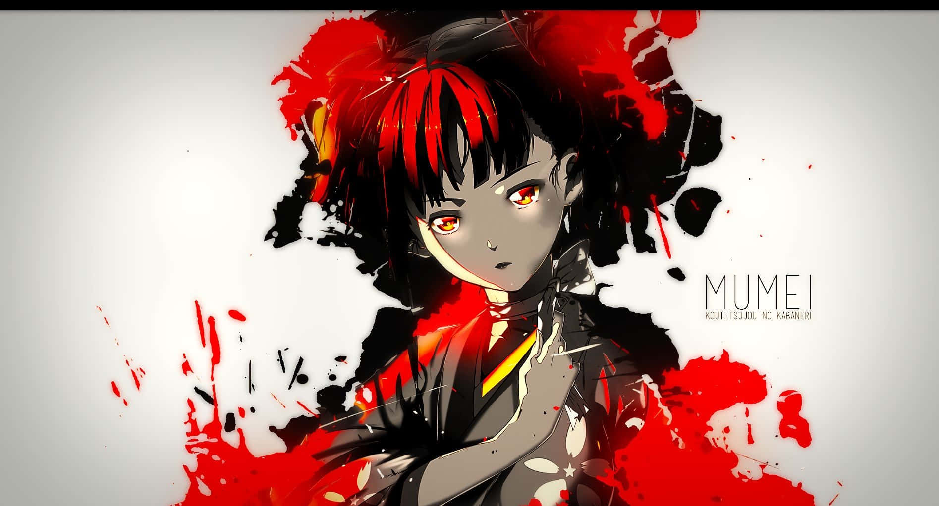 Kabaneri Of The Iron Fortress, red hair, glowing eyes, HD Desktop Wallpaper