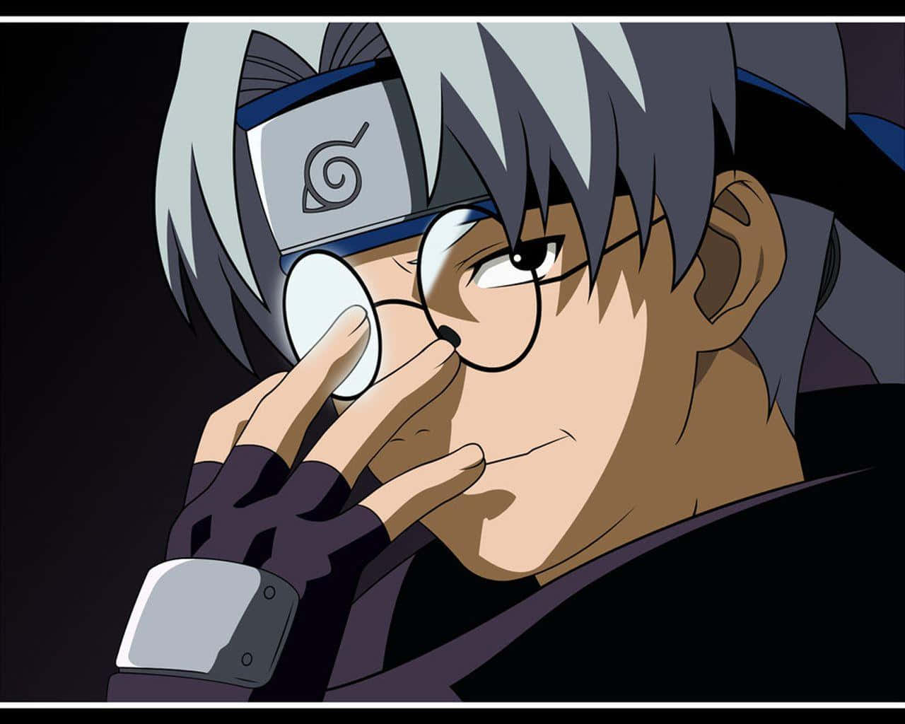 Kabuto Yakushi, silver hair, glasses, HD Desktop Wallpaper