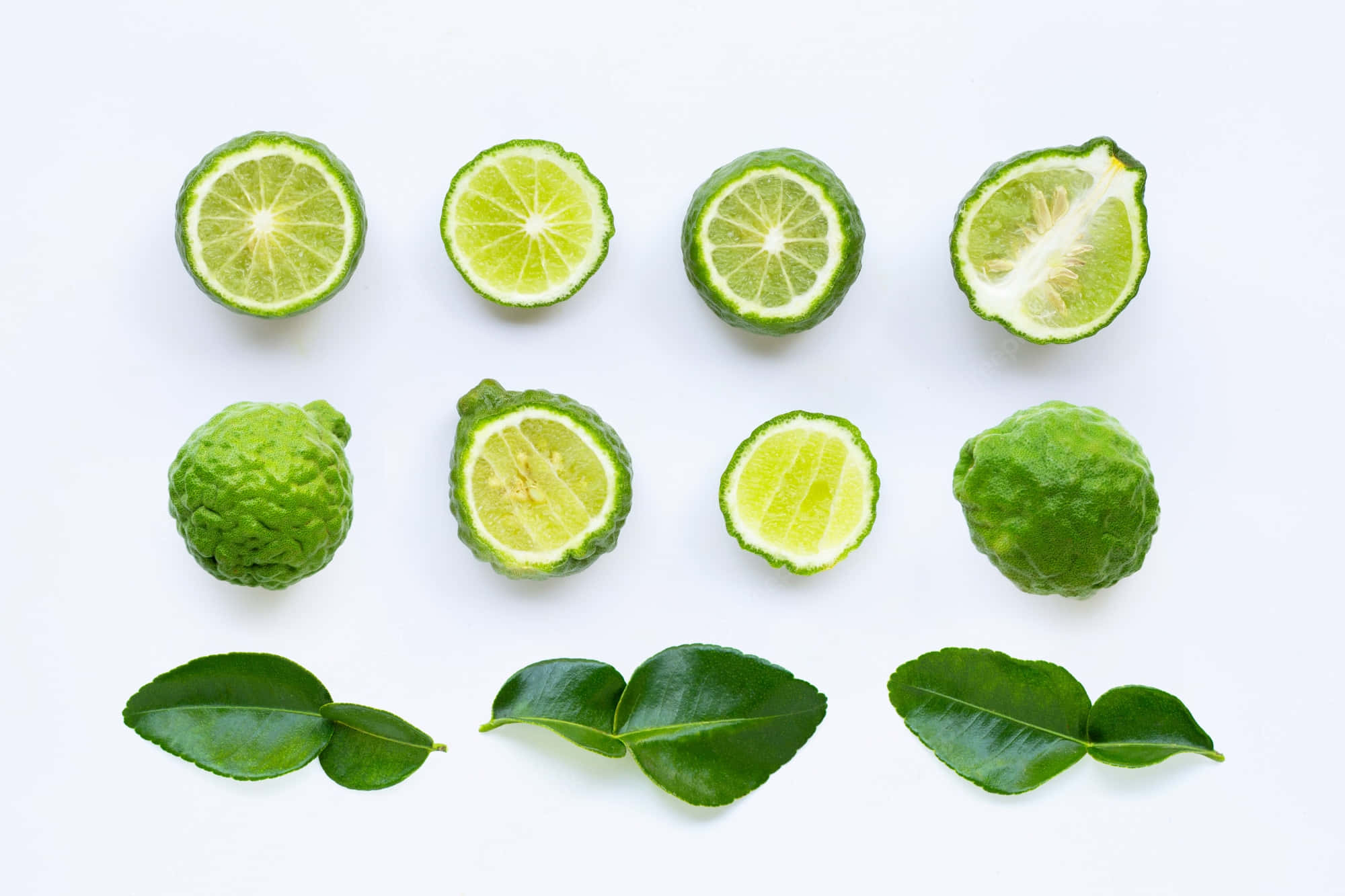 kaffir lime, kaffir lime fruits, kaffir lime leaves, Full HD Desktop Wallpaper