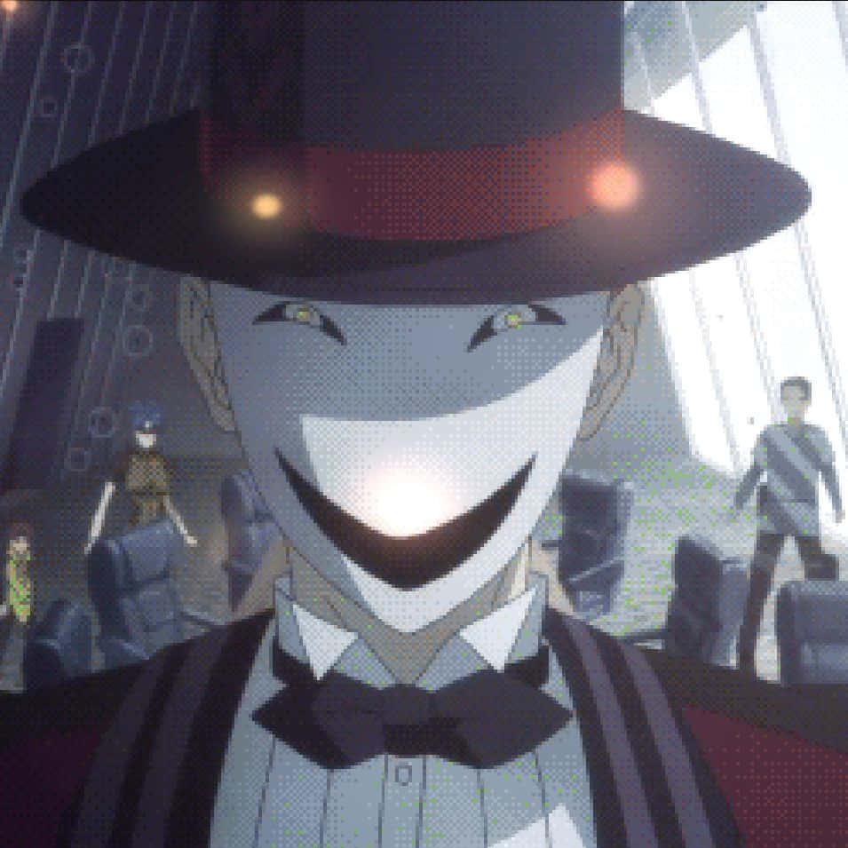 Kagetane Hiruko, top hat, bow tie, SD Desktop Wallpaper