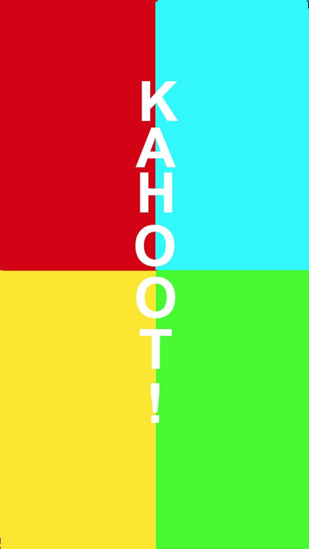 KAHOOT!, white, red, Full HD Phone Wallpaper