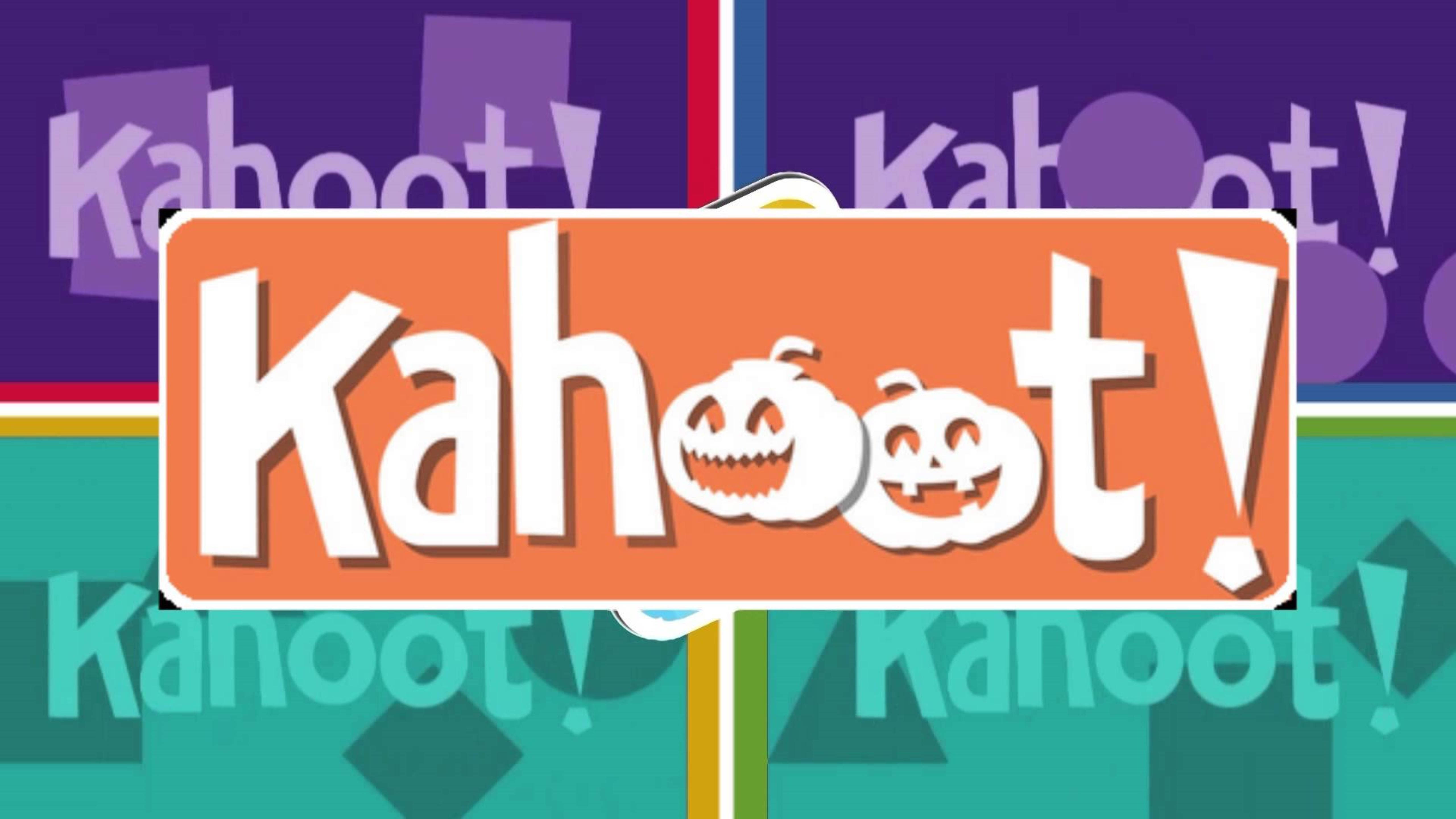 Kahoot!, jack-o'-lanterns, orange box, 5K Desktop Wallpaper
