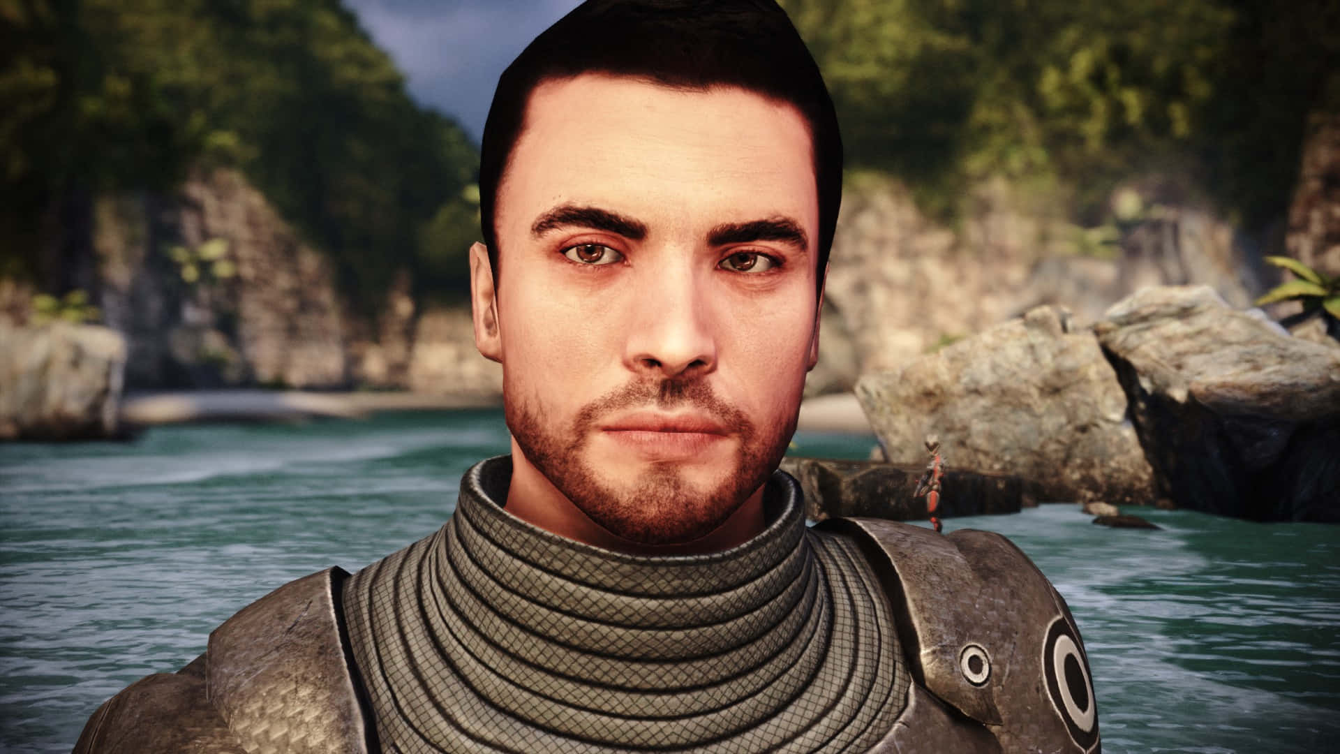 Kaidan Alenko, 1920 x 1080, armor, Full HD Desktop Wallpaper