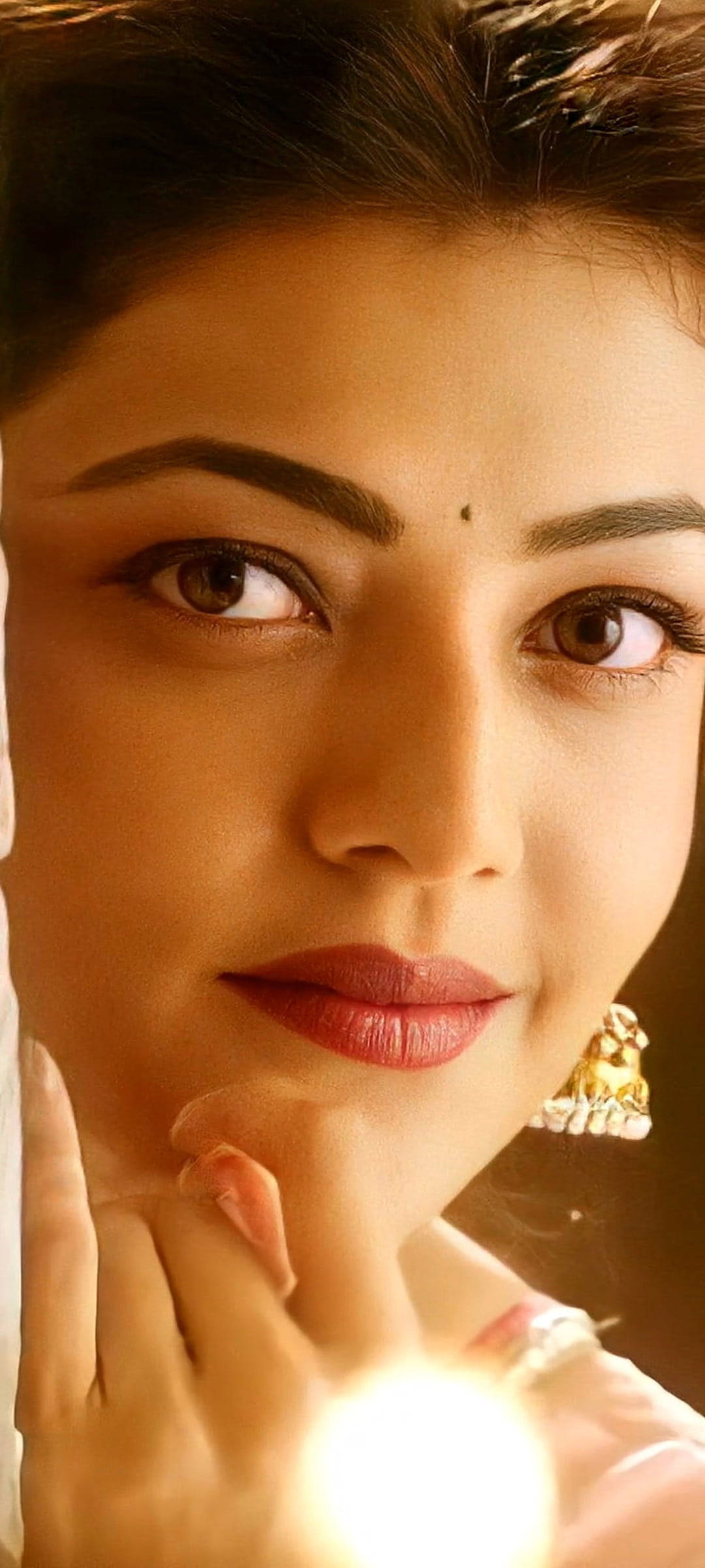 Kajal Agarwal, high definition, close-up portrait, Full HD Phone Wallpaper