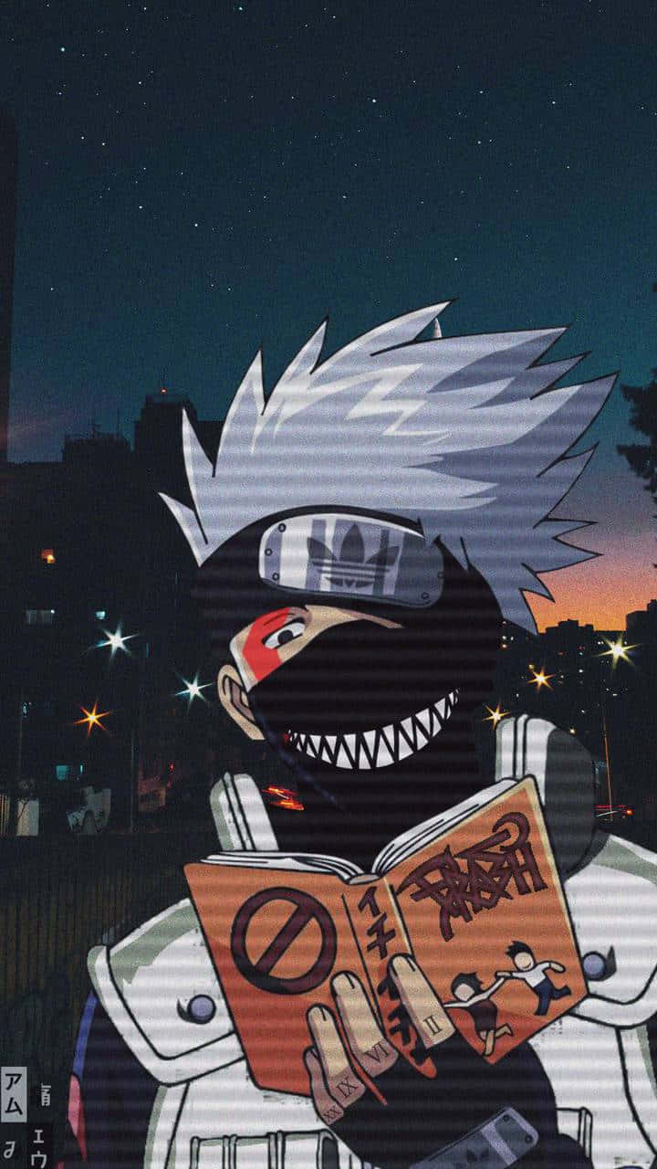 Kakashi Aesthetic, spiky-haired anime character, mask, HD Phone Wallpaper