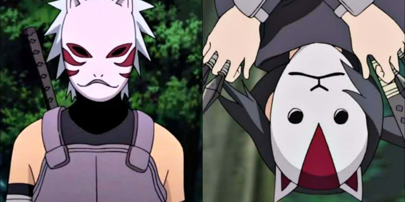 Kakashi, Itachi, white masks, HD Desktop Wallpaper