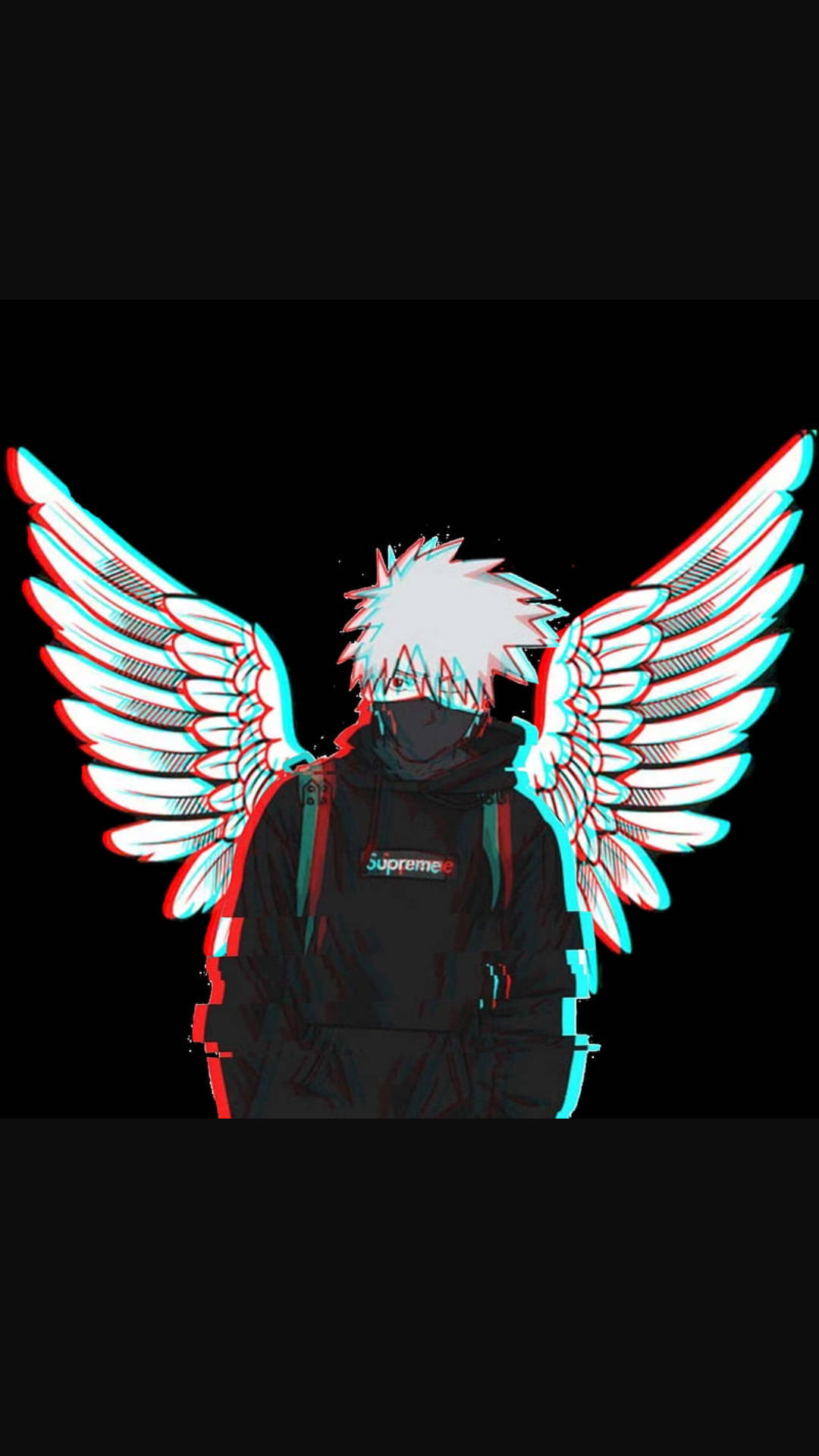 Kakashi Hatake, Supreme, winged, Full HD Phone Wallpaper
