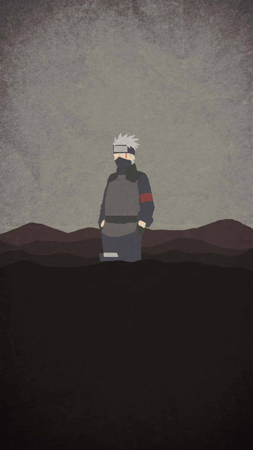 Kakashi Hatake, white hair, headband, HD Phone Wallpaper