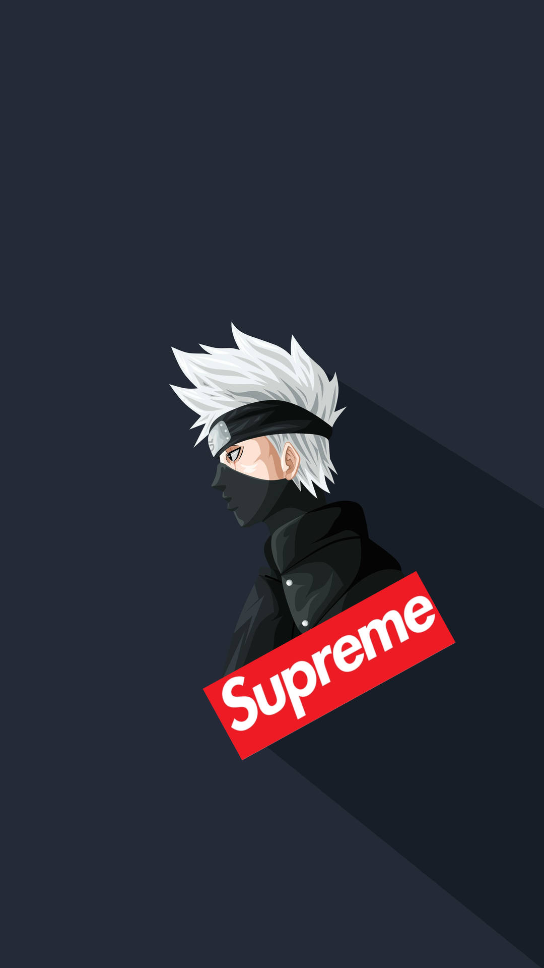 Kakashi Hatake, spiky white hair, black mask, Full HD Phone Wallpaper